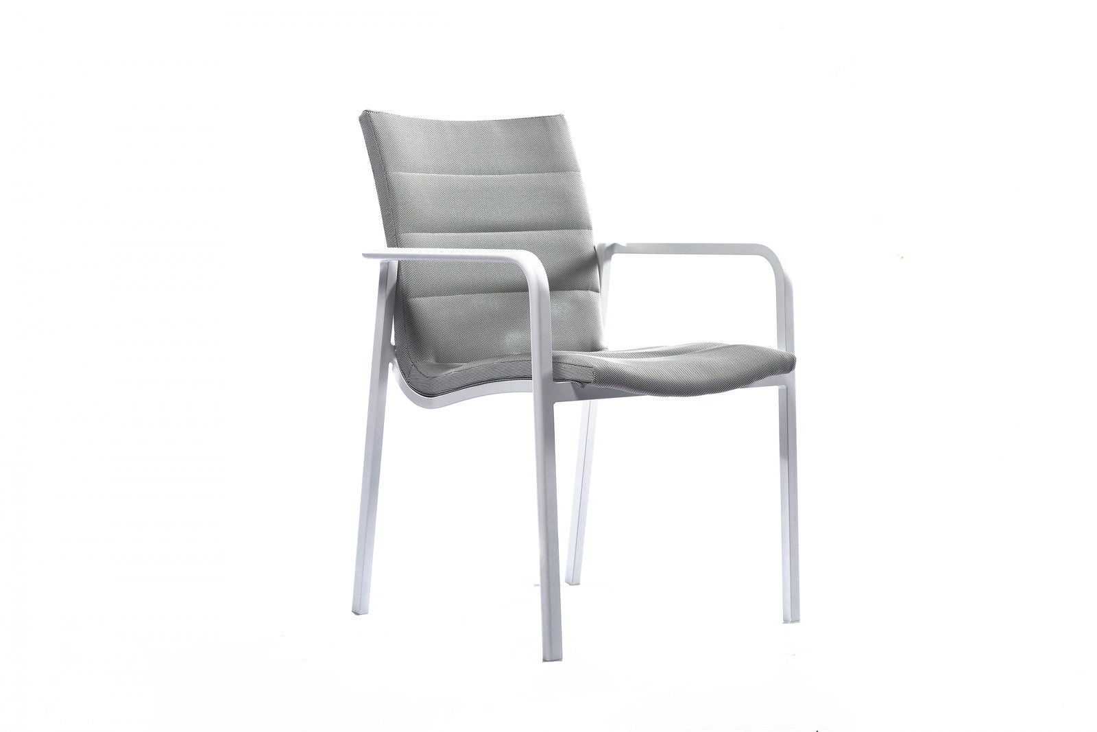Santa Monica White Outdoor Dining Chair - Set Of Two