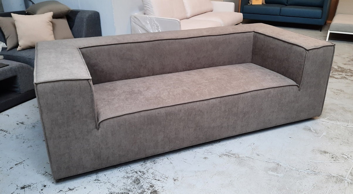 ATLAS Fabric 2.5 Seat Sofa (Firmness- Soft ,fill- Foam ,fabric- Manisa Espresso - SKU1529041) 3