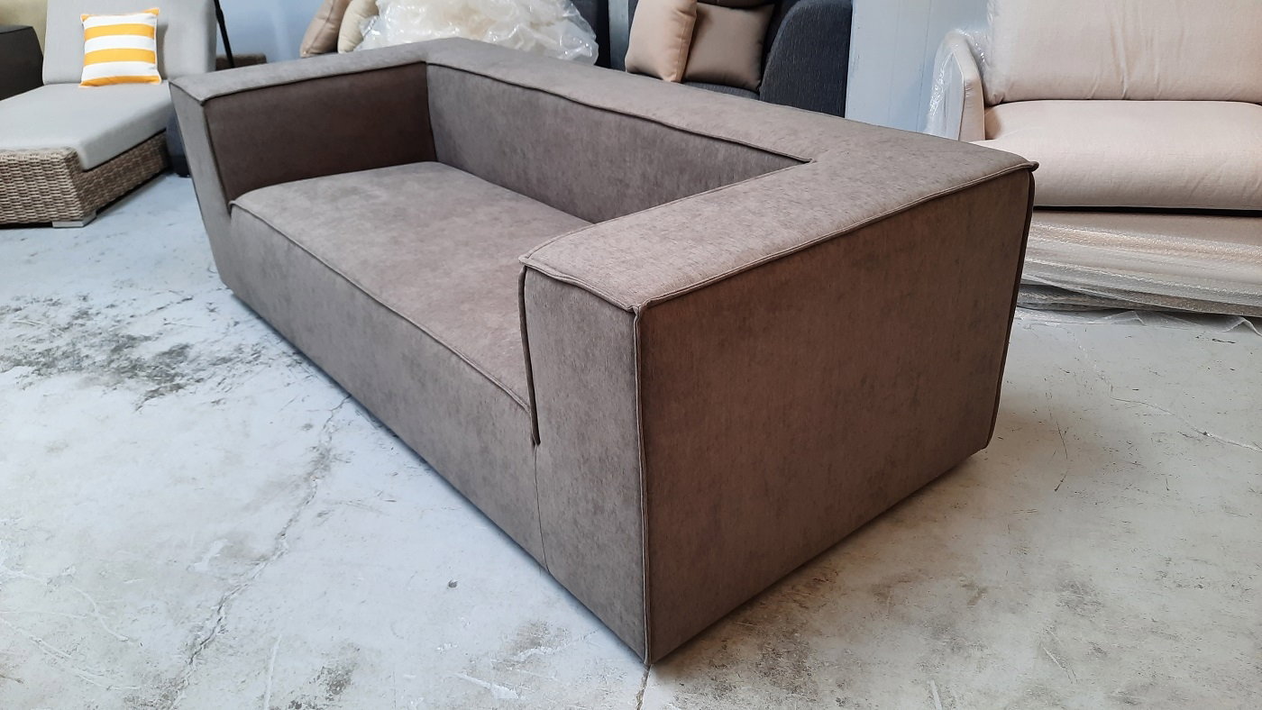 ATLAS Fabric 2.5 Seat Sofa (Firmness- Soft ,fill- Foam ,fabric- Manisa Espresso - SKU1529041) 4