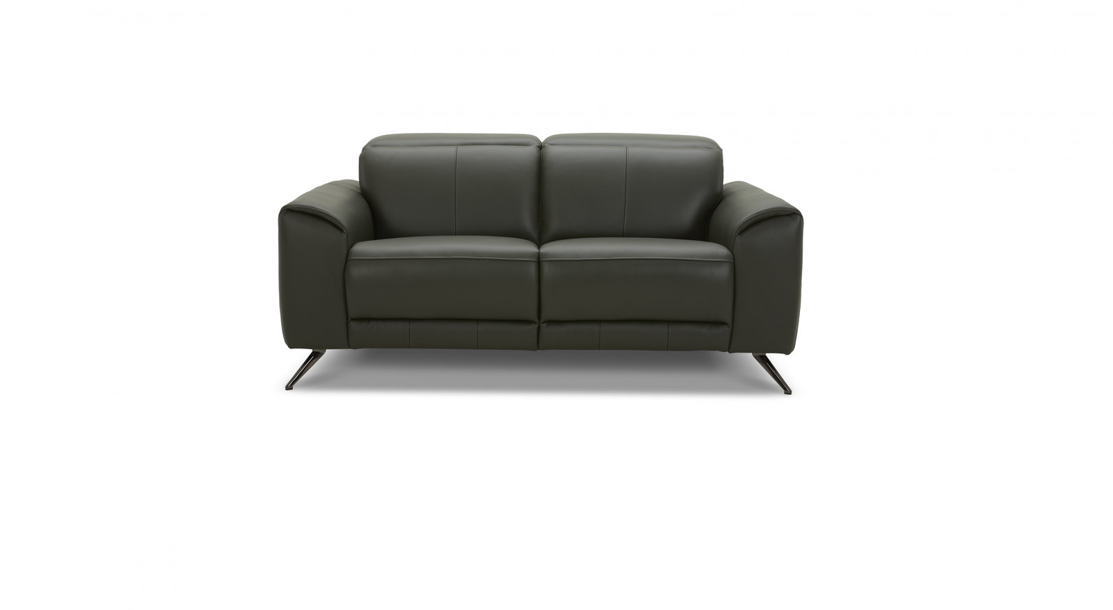 Dover Leather Recliner Two Seat Sofa