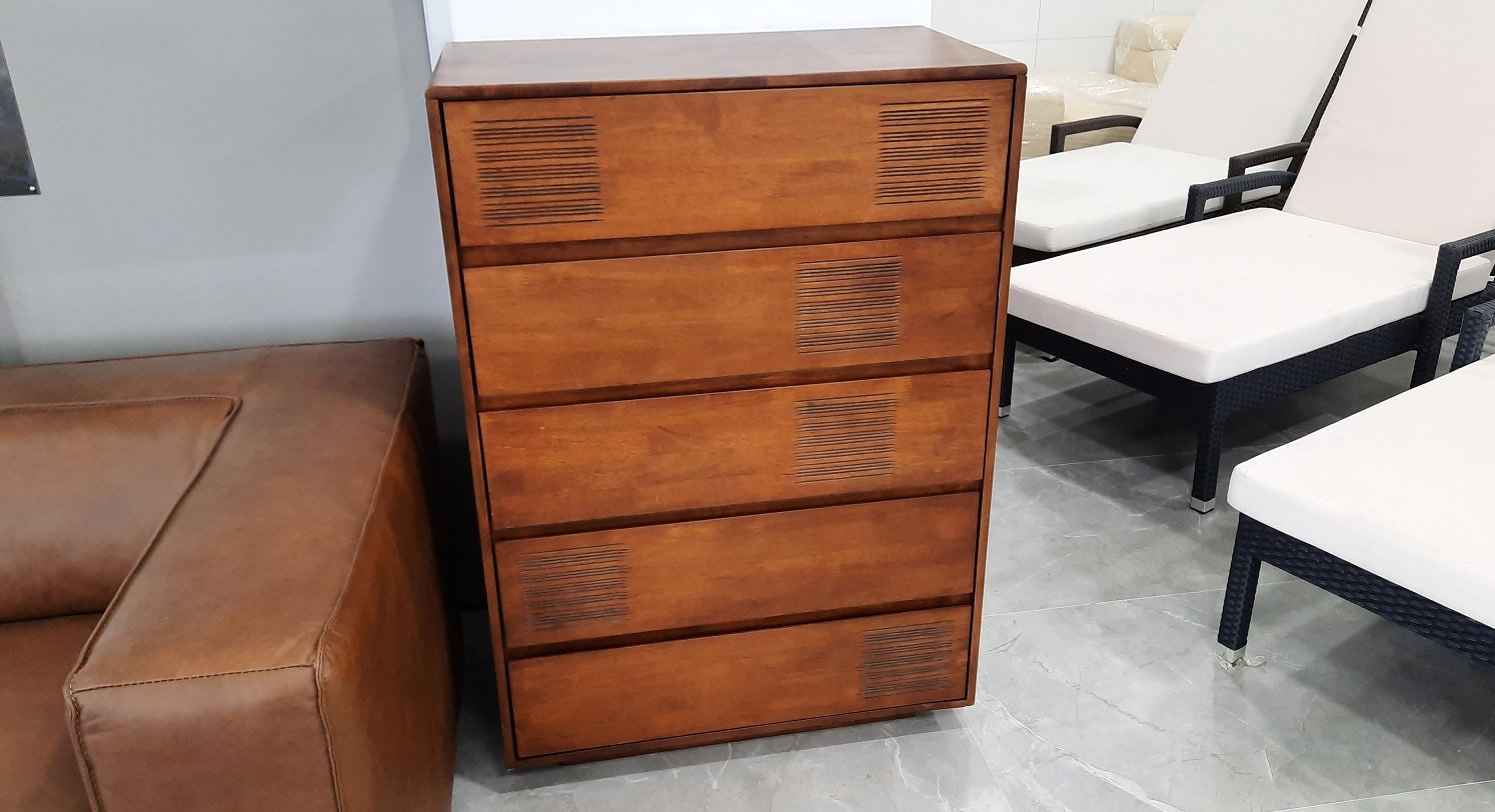 NEW DELHI Tallboy (Wood Finish-walnut - SKU742938) 3