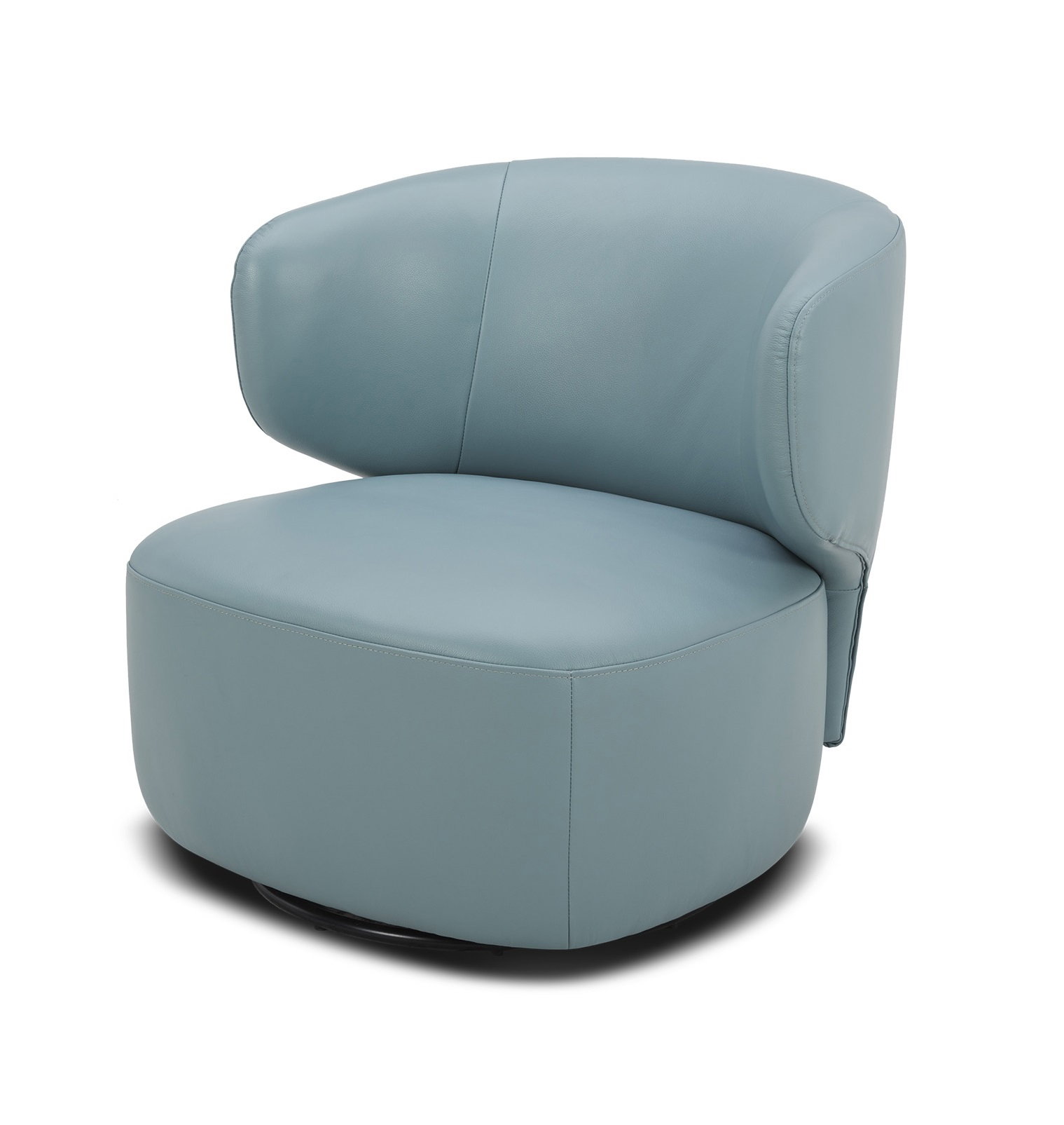 Chloe Leather Swivel Chair