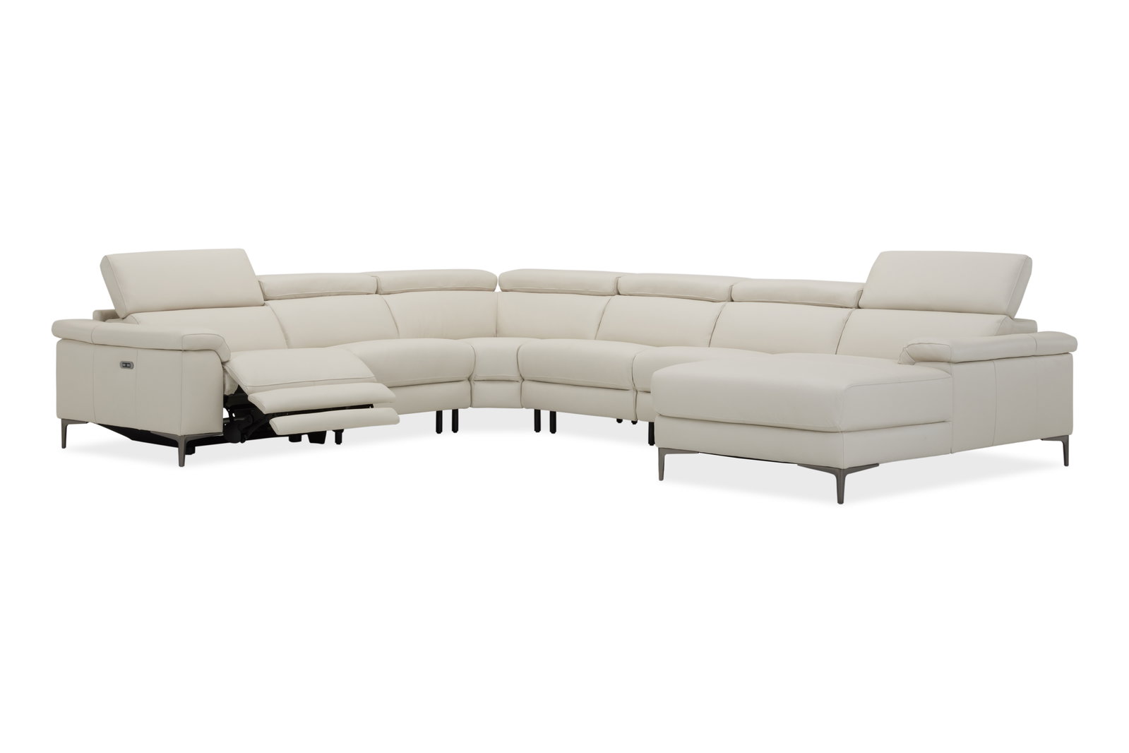 Carlisle Leather Recliner Modular Lounge Option A