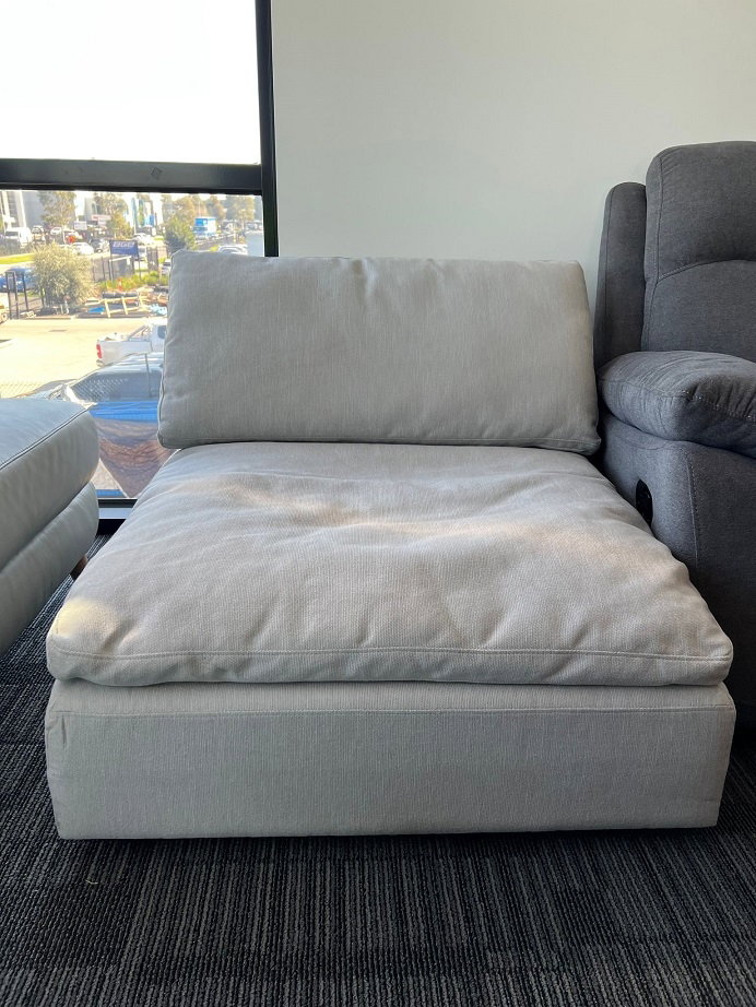 CLOUD Middle Module (Fabric- Tate Lunar ,fill- Feather ,firmness- Soft - SKU2162820) 1