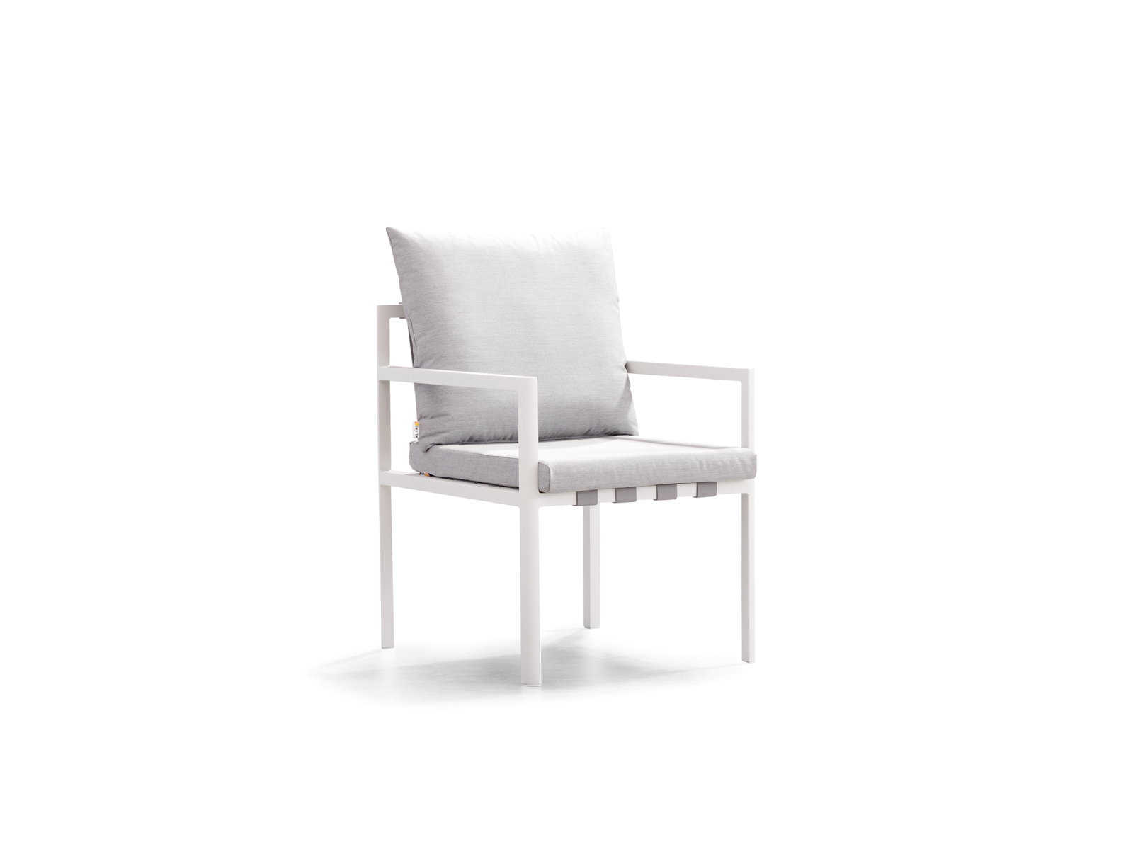 Manly White Outdoor Dining Chair