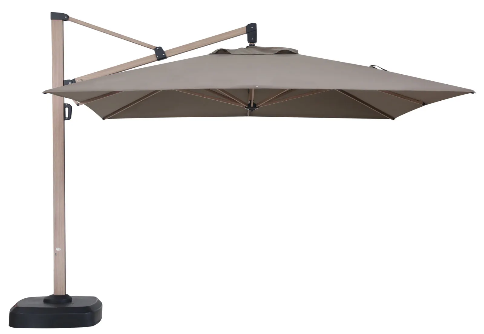 Billabong Taupe Outdoor Cantilever Umbrella