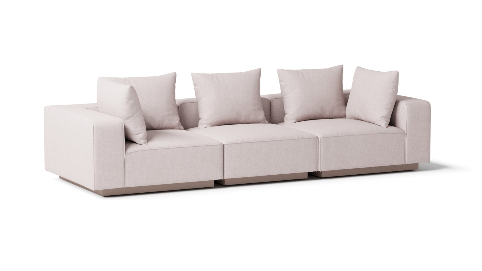 Laguna Latte Outdoor Three Seat Sofa