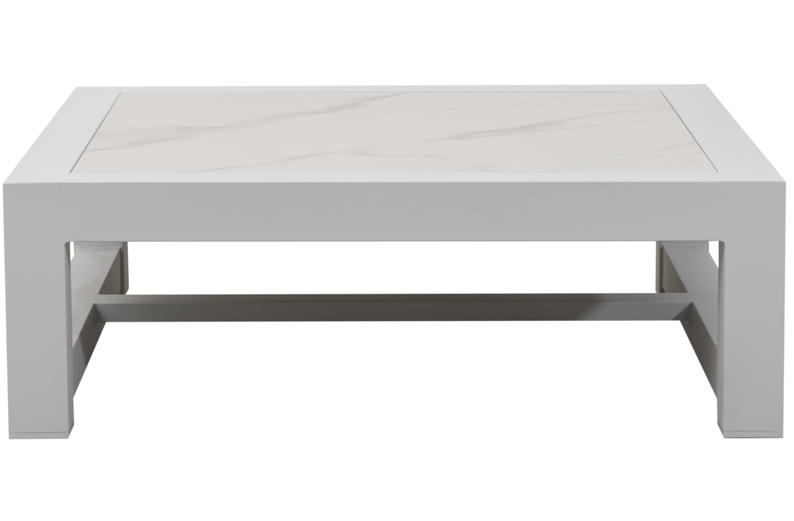 Byron White Outdoor Square Coffee Table
