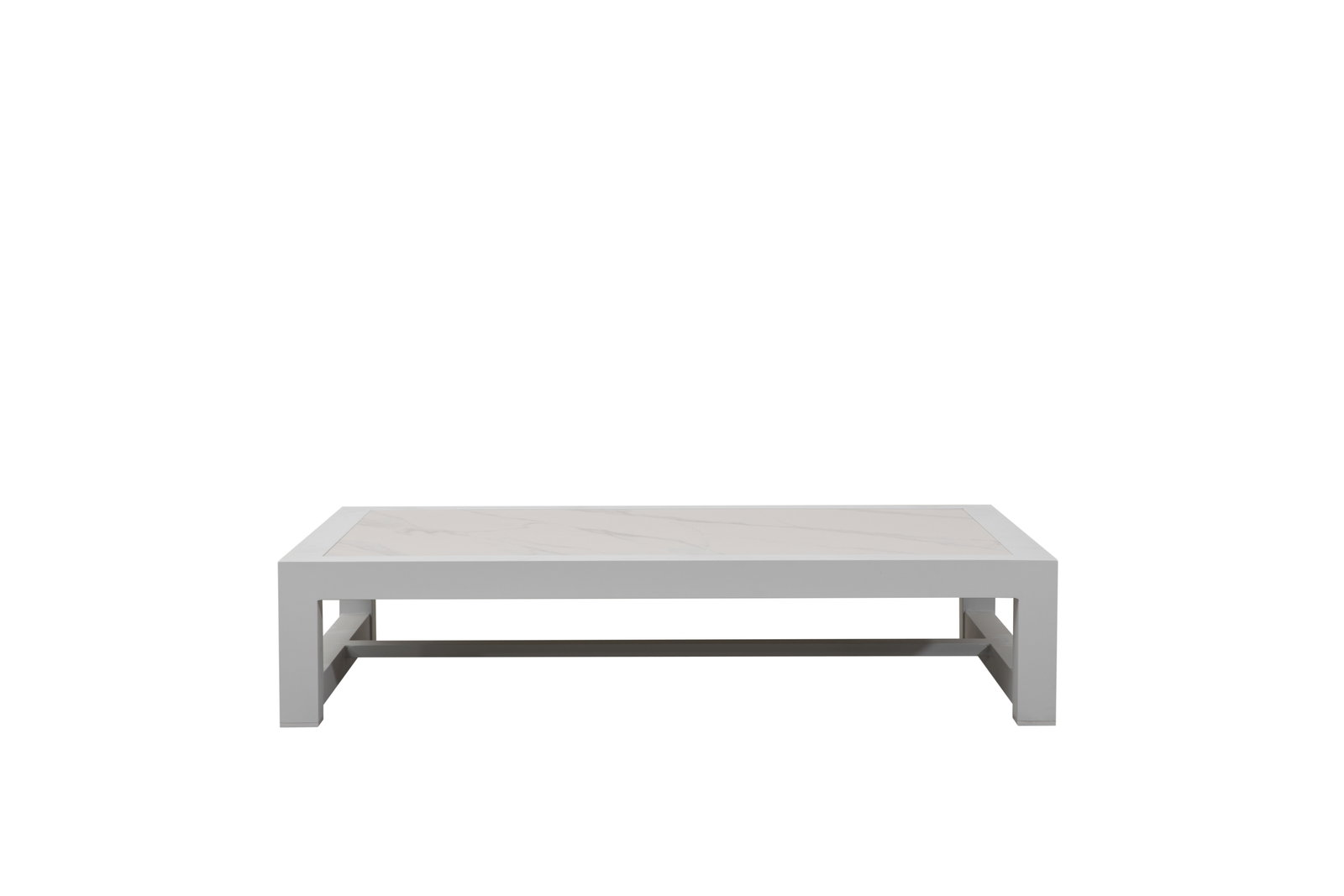 Byron White Outdoor Rectangular Coffee Table