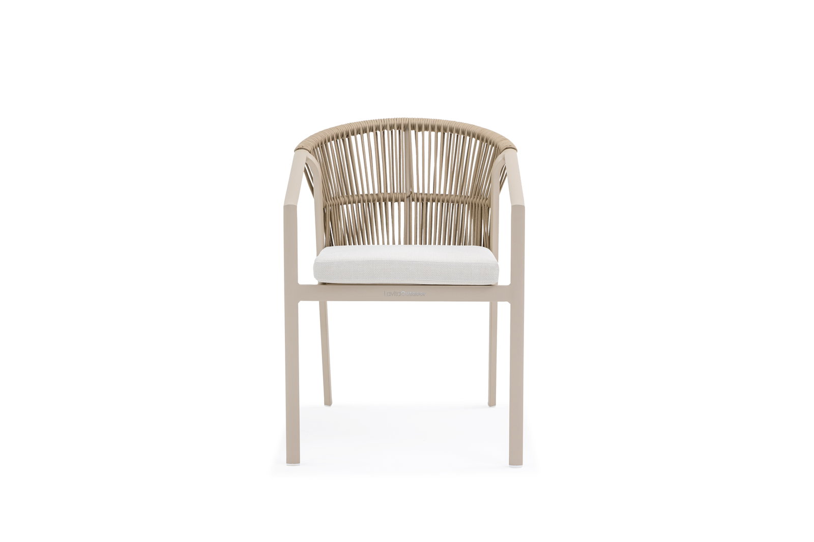 Kiama Mocha Outdoor Rope Dining Chair Set Of 2