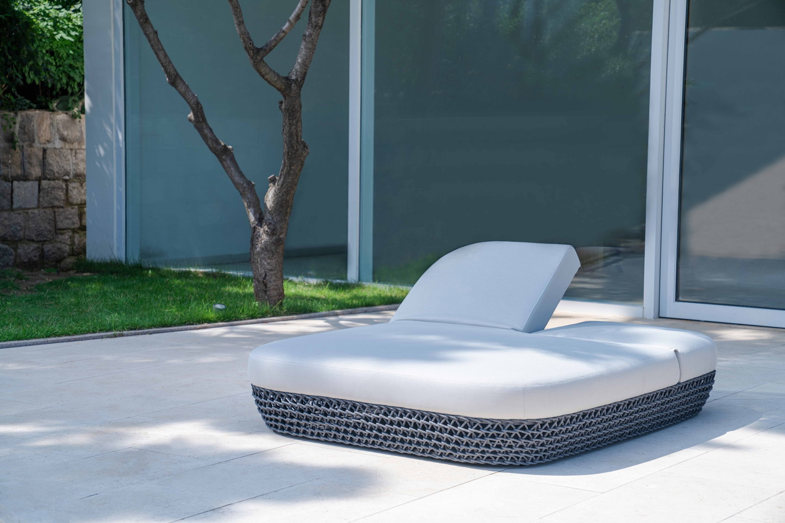 BUNDEENA Outdoor Rope Double Sun Lounge (- Sku3793297) 1