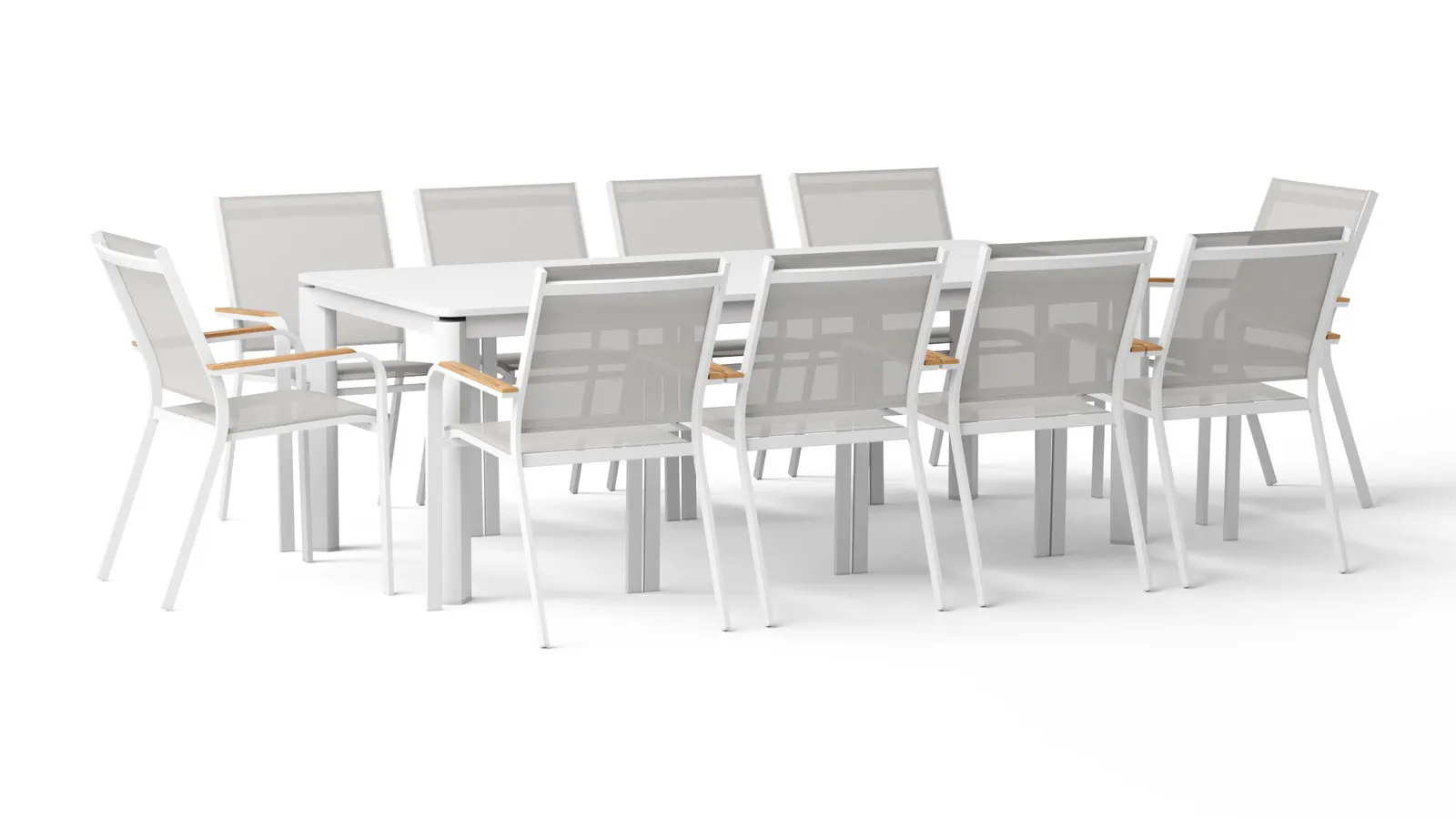 Wentworth White 11-piece Extendable Dining Set With Wentworth White Chairs