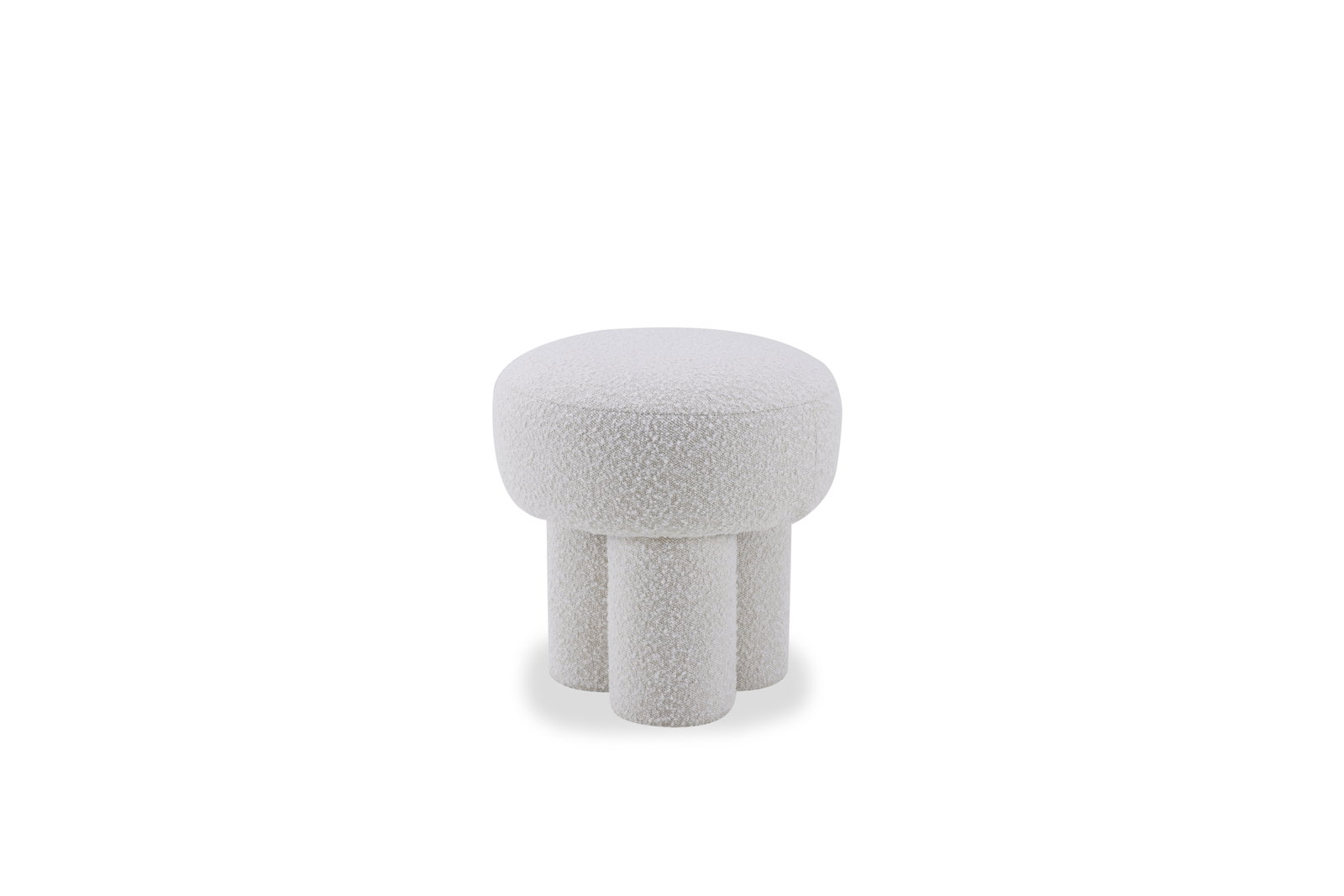 Tripod Fabric Ottoman Small