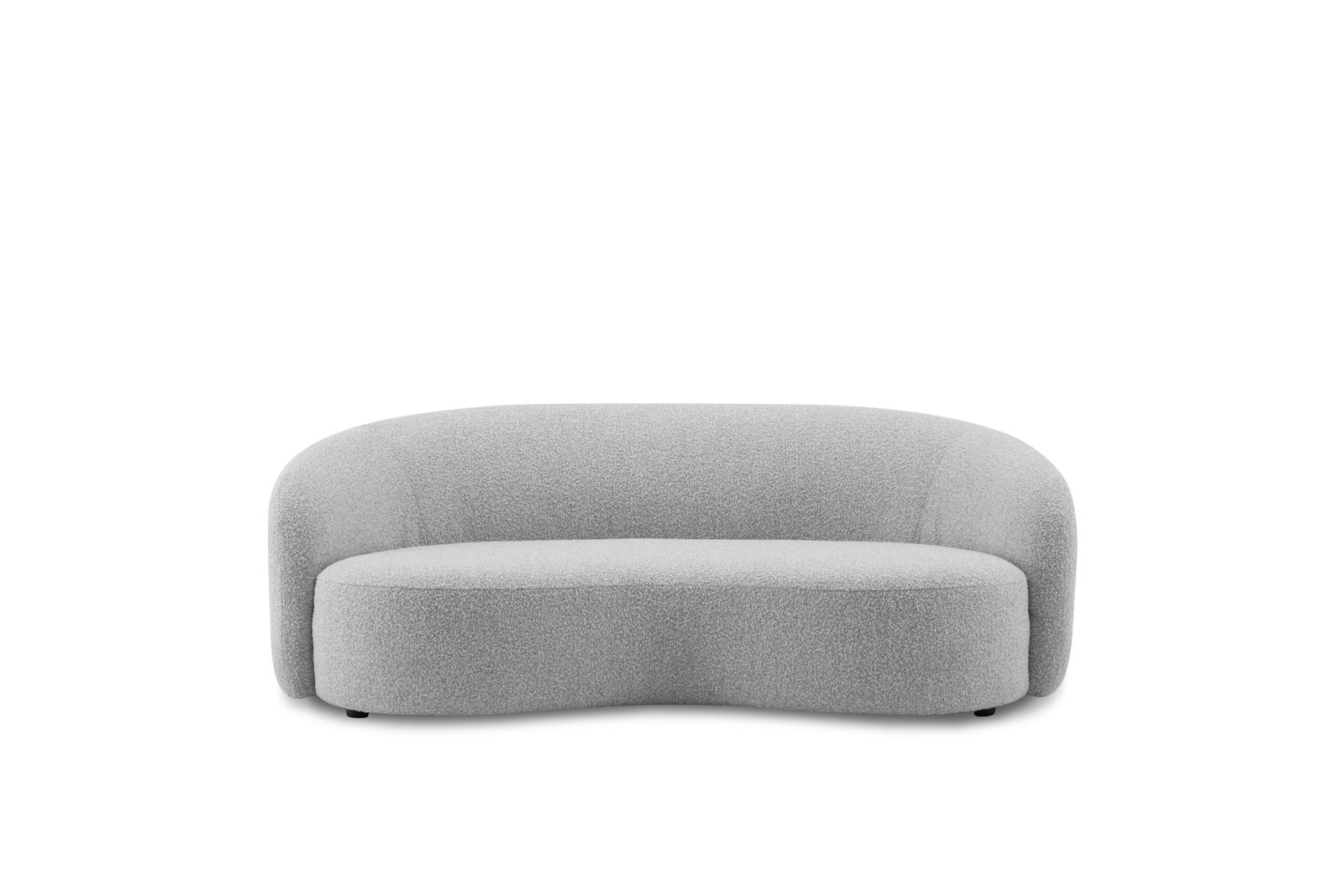 Arc Fabric Three Seater Sofa Dove