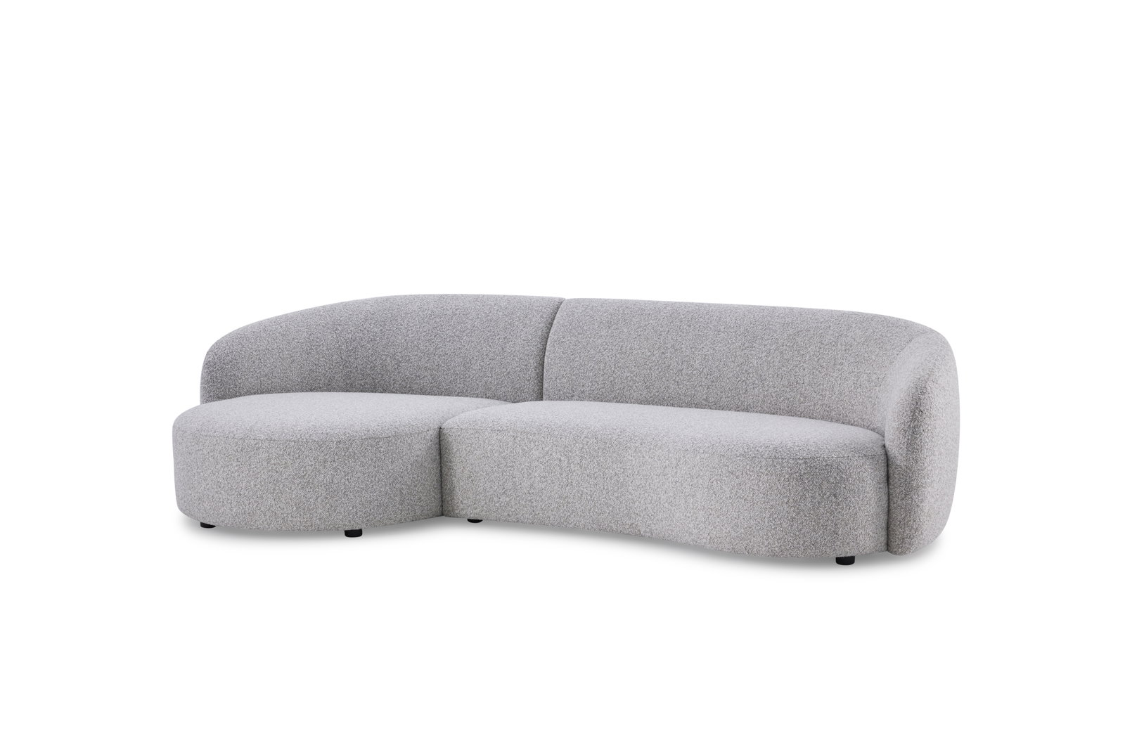 Arc Fabric Chaise Lounge Dove