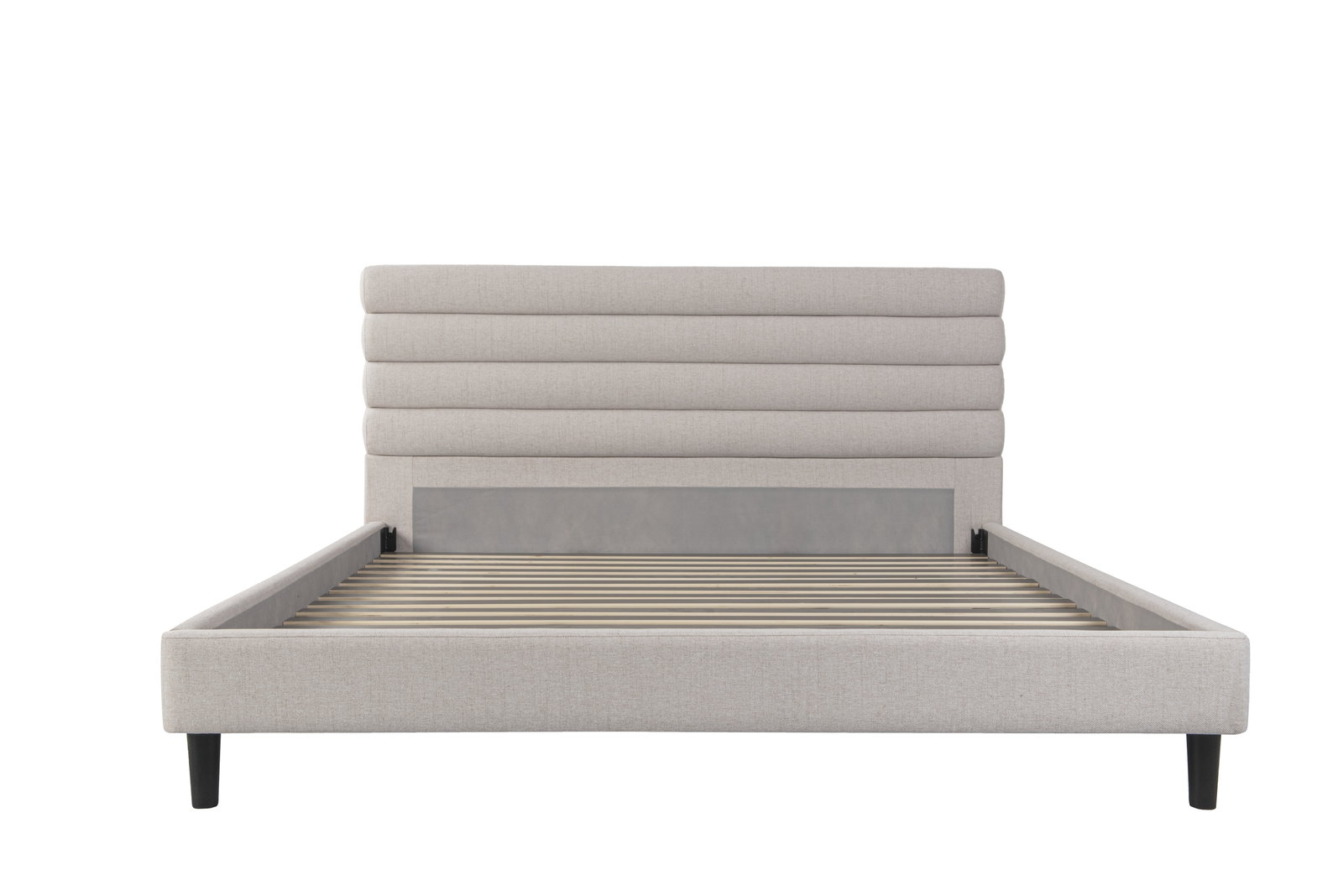 Purity Frisian Bed Frame King Latte