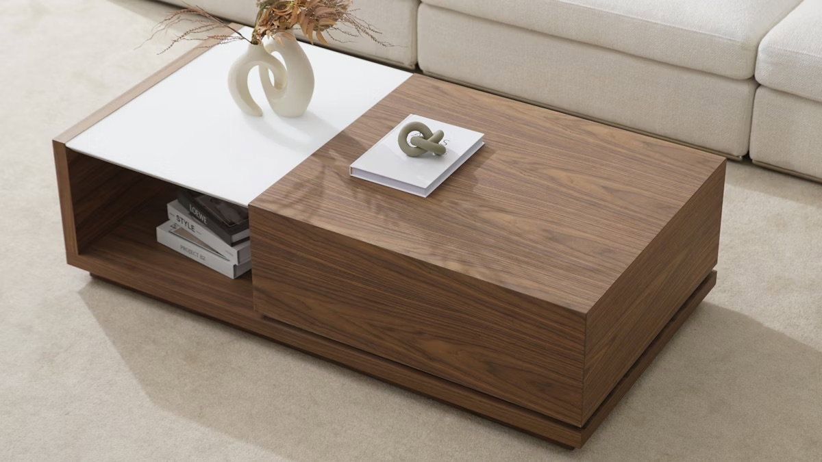 AMALFI WALNUT COFFEE TABLE Amalfi Coffee Table (Walnut) 1