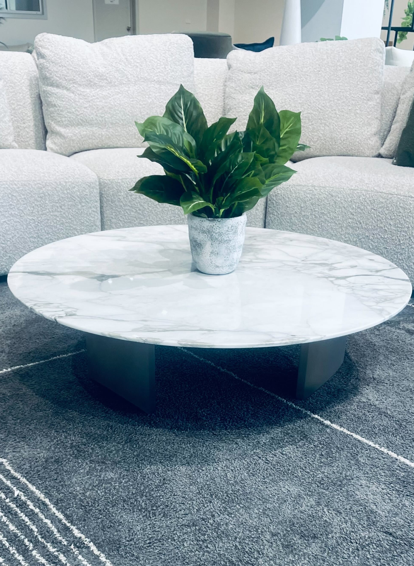 TOSCANO White Marble Coffee Table (Case Goods) 1