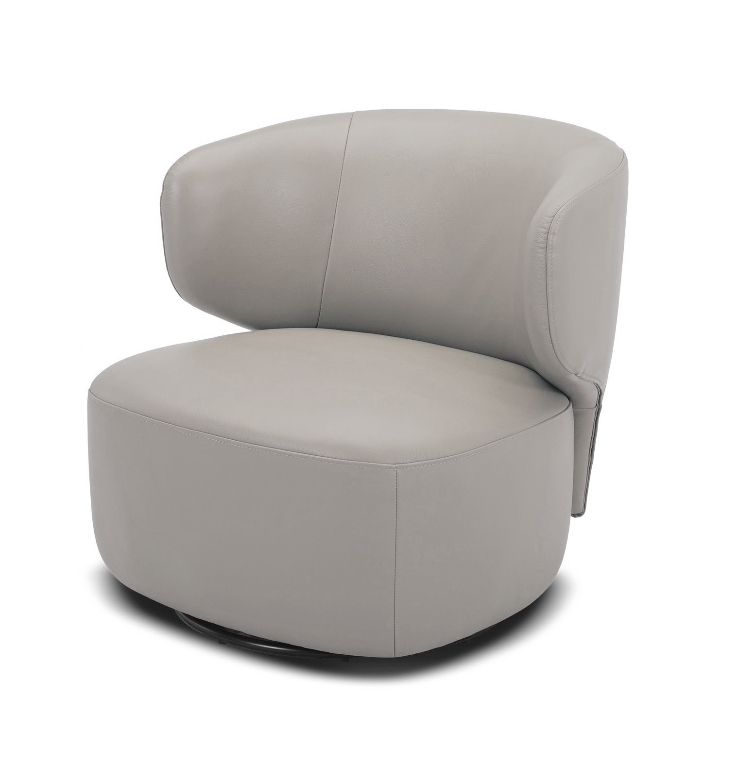 Chloe Leather Swivel Chair