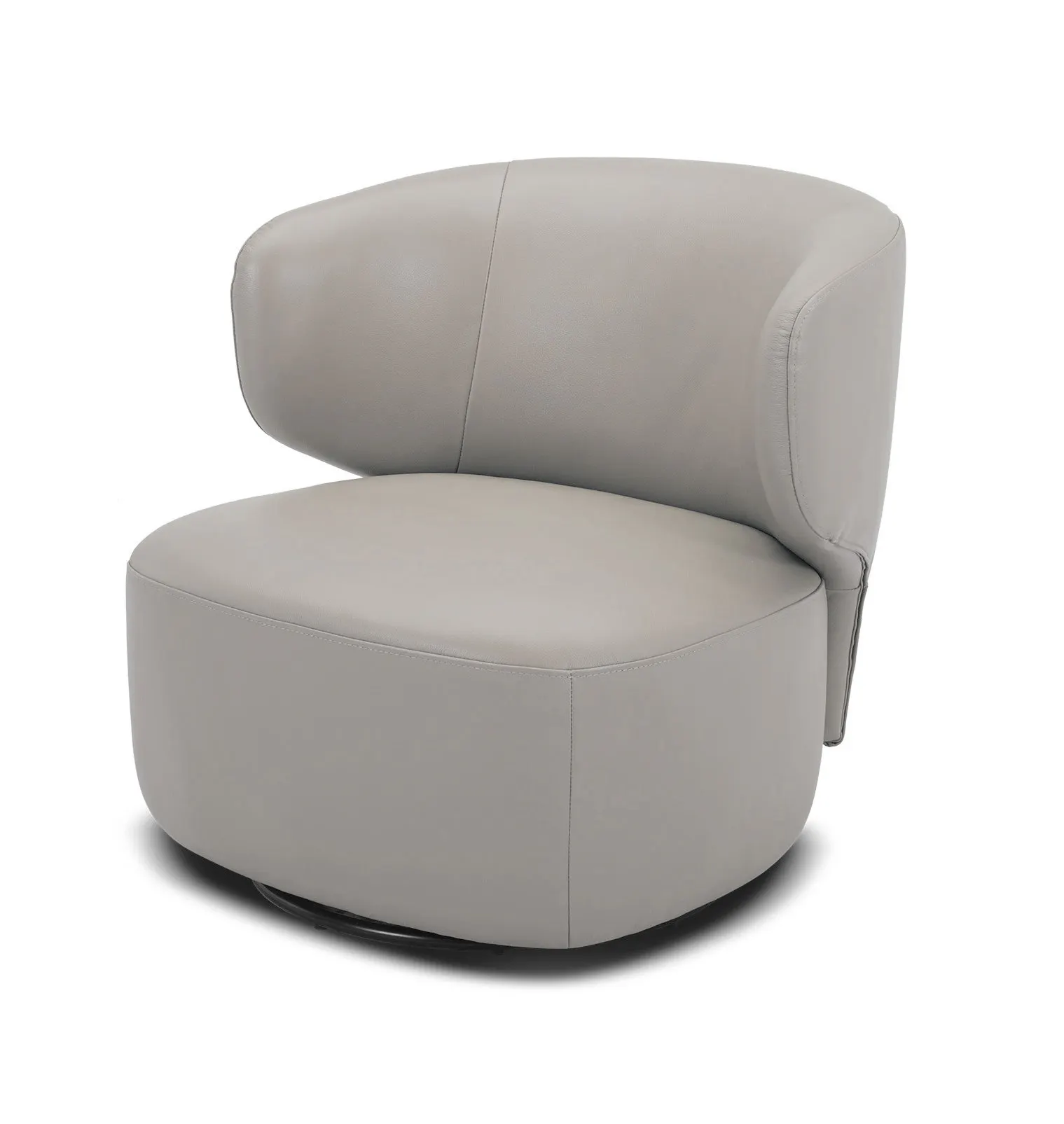 Chloe Leather Swivel Chair
