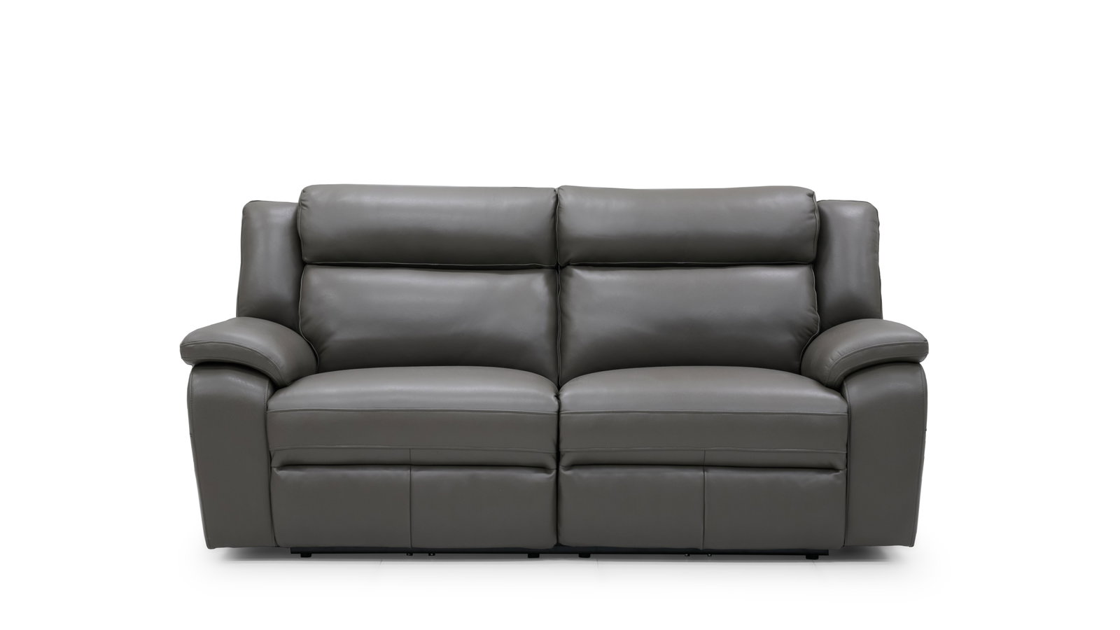 Carrick Leather 2.5 Seater Sofa Power Recliner, Power Headrest