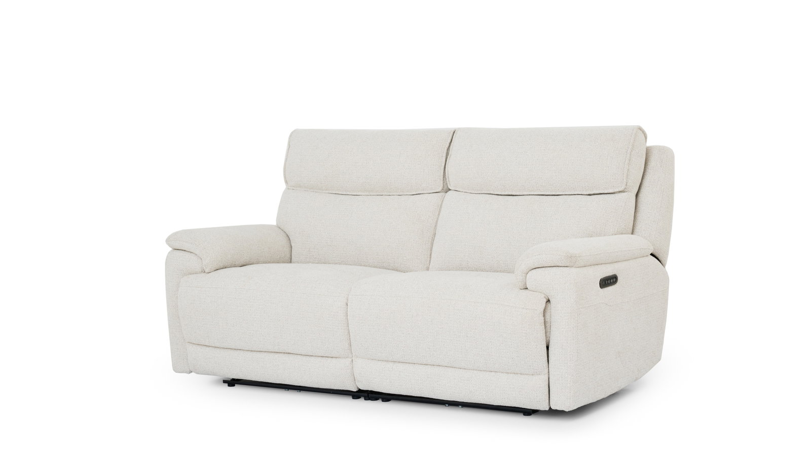Abbotsford Fabric 2.5 Seater Sofa Power Recliner, Power Headrest, Power Lumbar