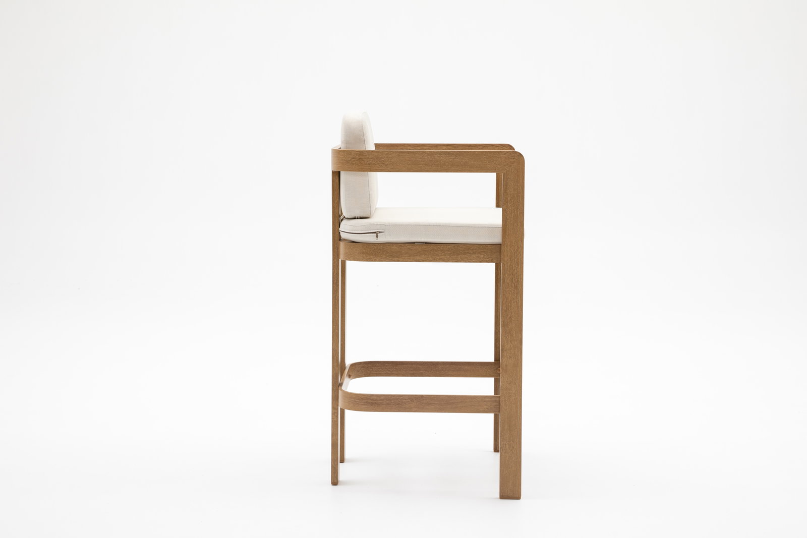 Balmain Oak Outdoor Bar Chair Set of Two