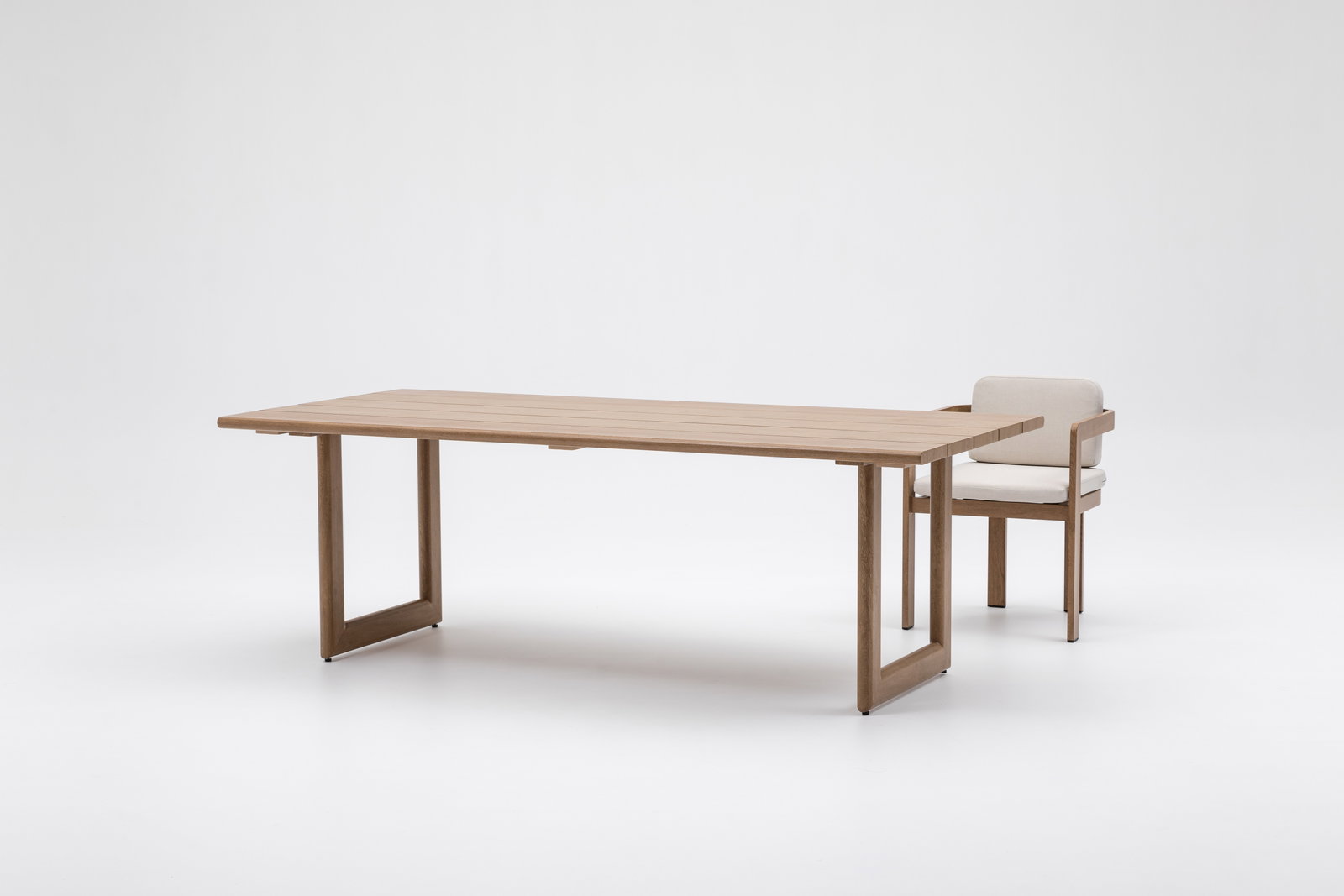 Balmain Oak Outdoor Dining Table 220cm