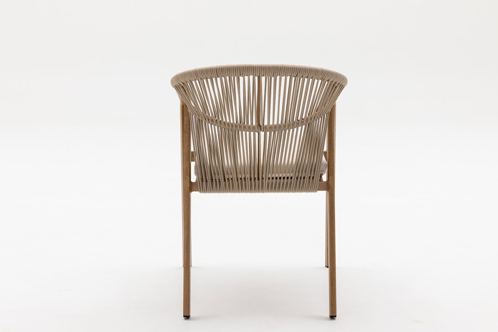 Kiama Oak Outdoor Rope Dining Chair Set Of 2