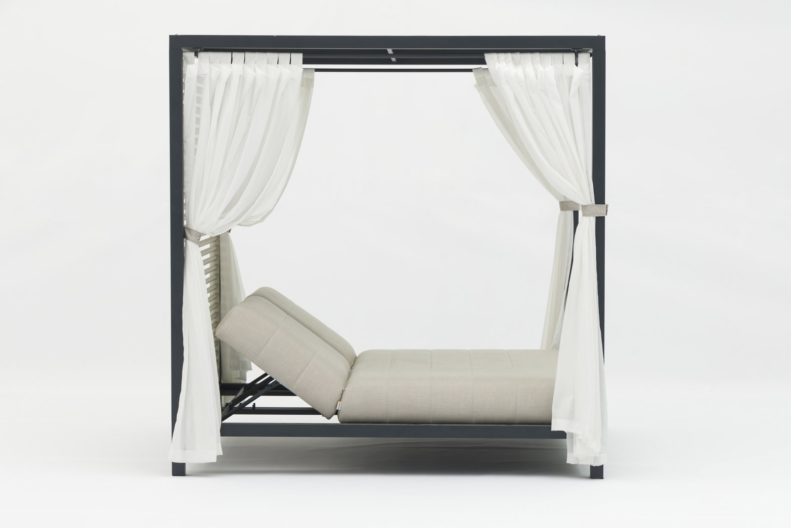 Bora Bora Cinza Outdoor Double Sunbed Gazebo