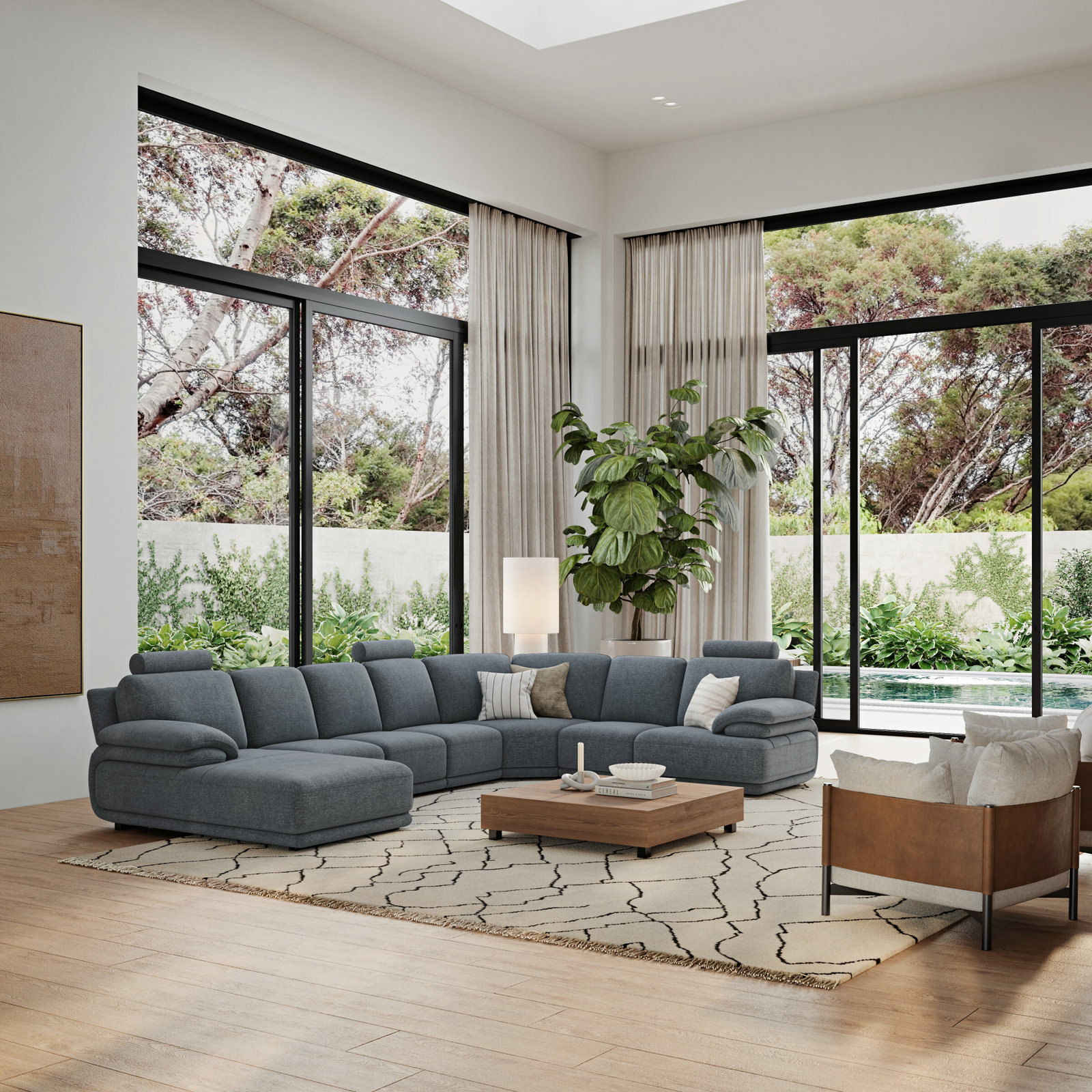 Juliet Fabric Modular Lounge Option B