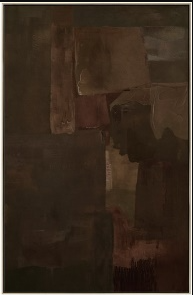 What the Silence Knows Frame Canvas Bronze Warm