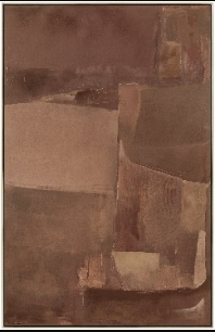 What the Silence Knows Frame Canvas Musk