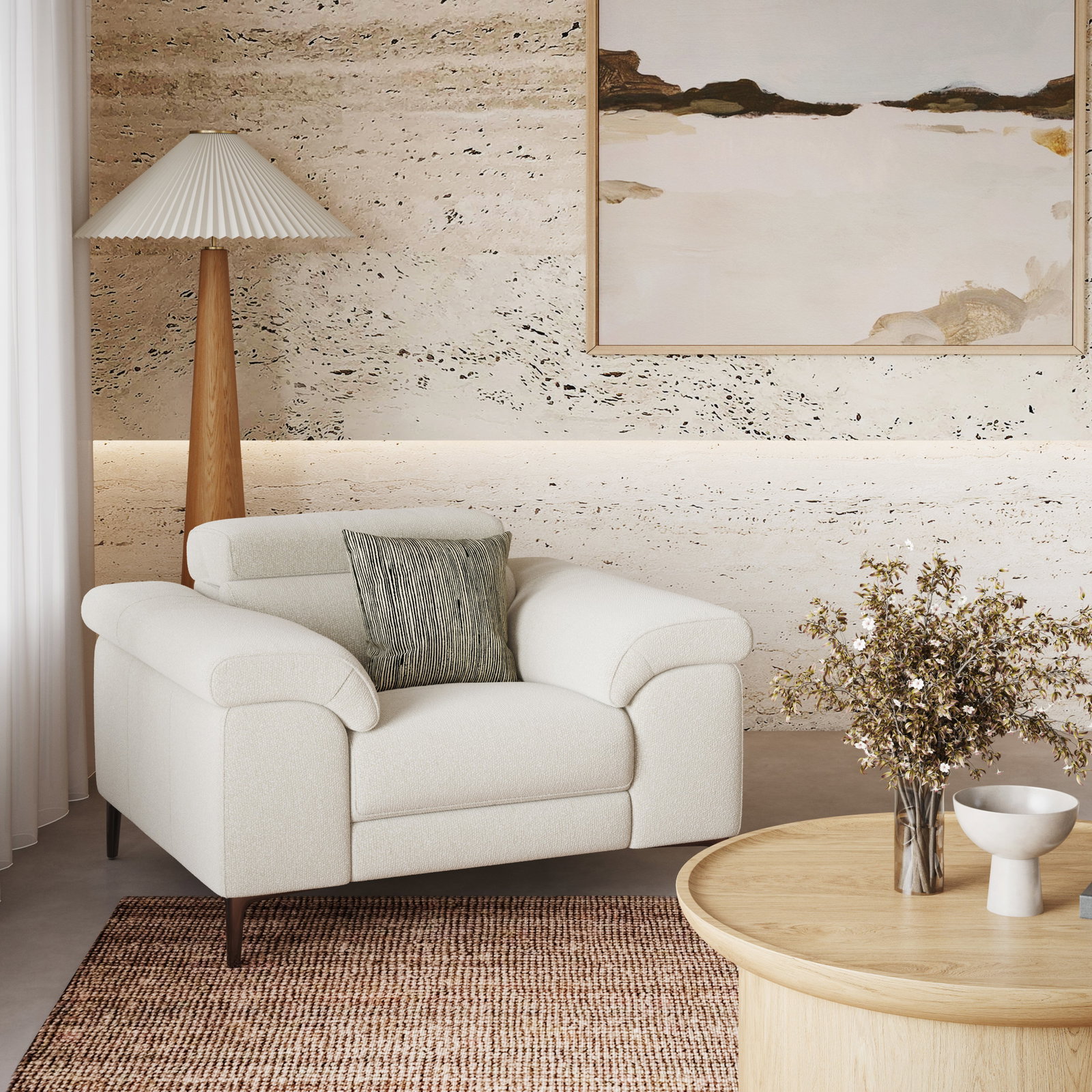 Carlisle Fabric Armchair