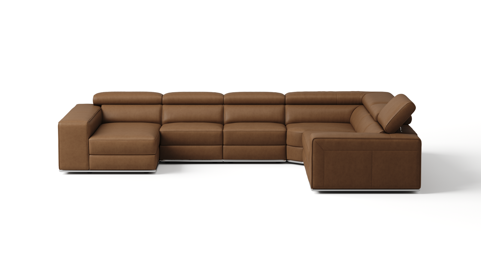 Lorenzo Leather Modular Lounge Option A