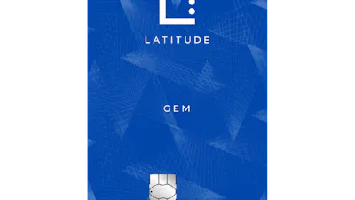 Latitude Gem Visa card