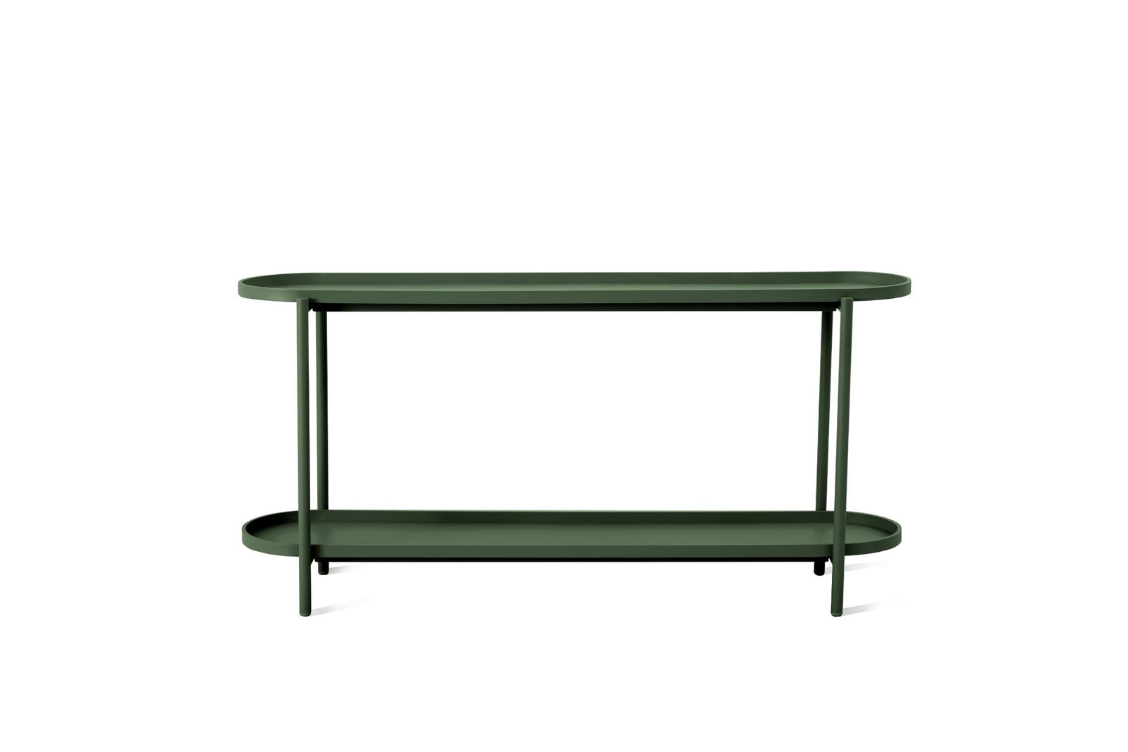 Lazyarvo Olive Outdoor Aluminium Oval Console