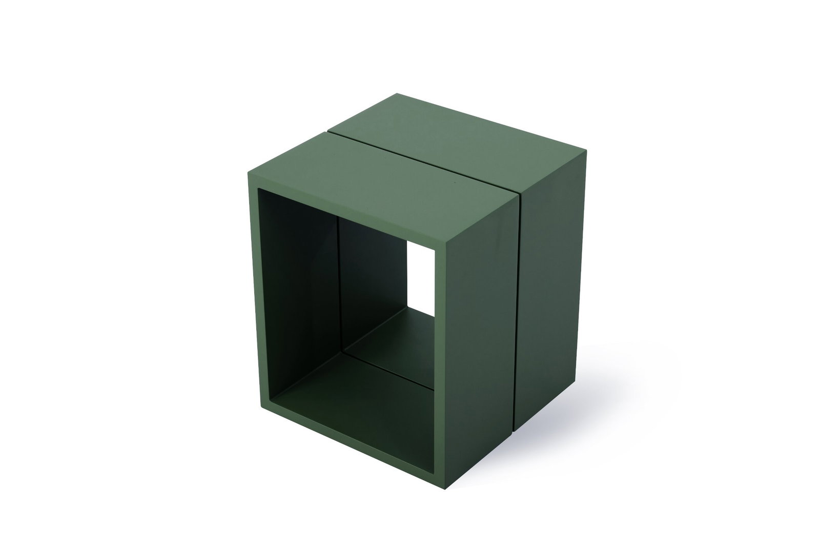 Lazyarvo Olive Outdoor Aluminium Square Coffee Table