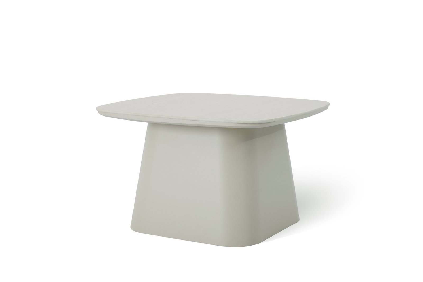 Bester Latte Aluminium Coffee Table Medium, with Ceramic Top