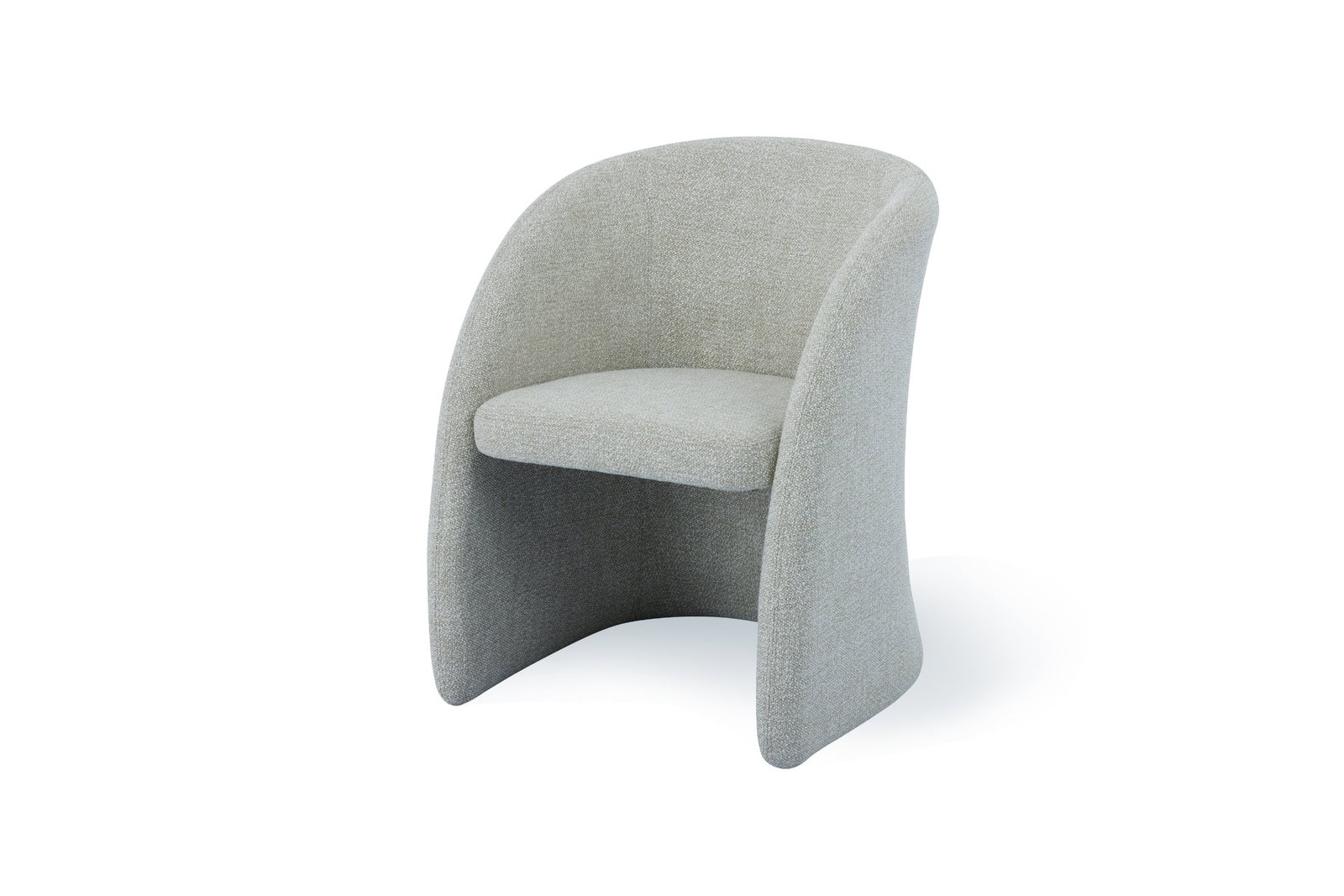 Flume Olefin Outdoor Fabric Dining Chair Set of Two