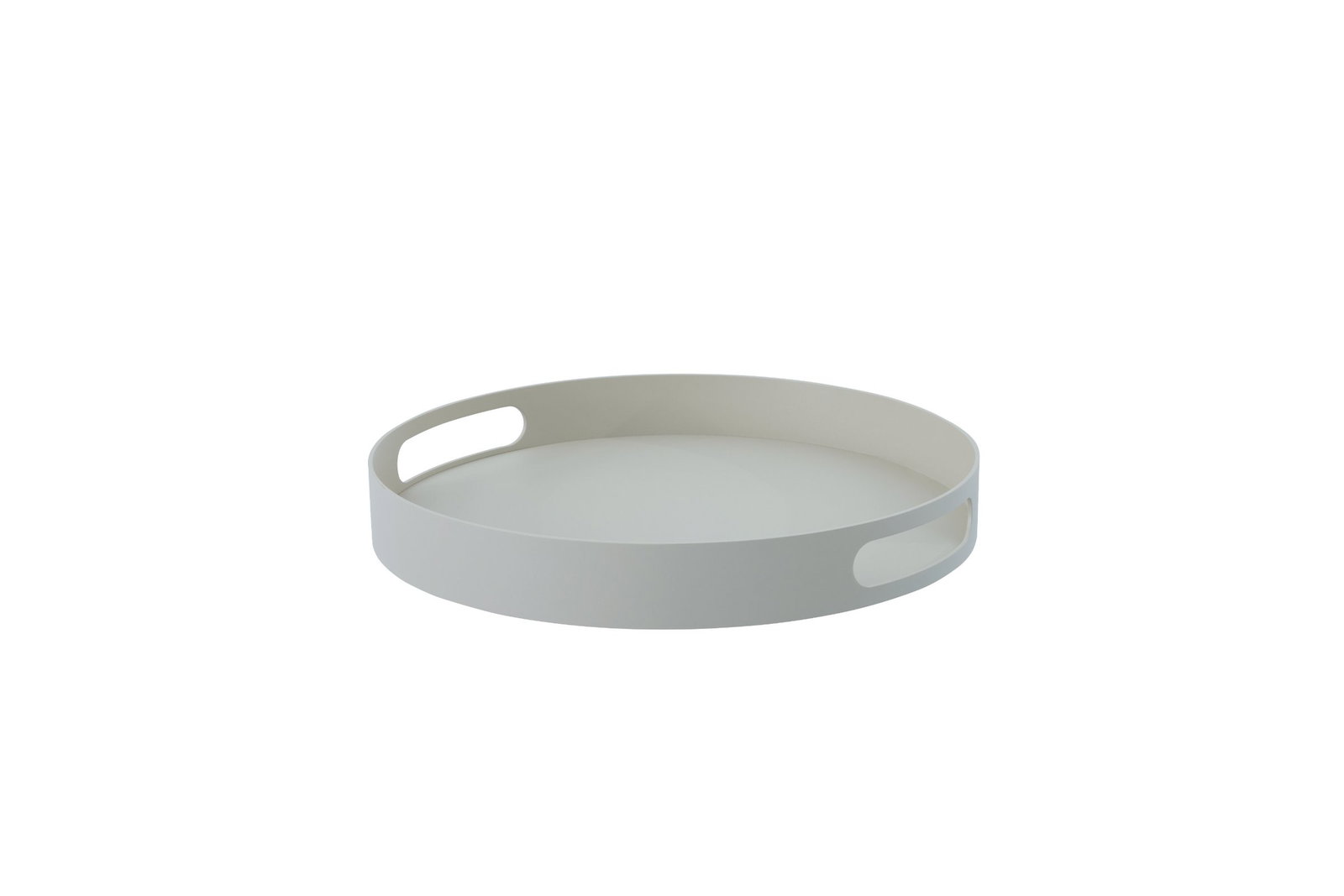 Lazyarvo Latte Outdoor Aluminium Round Tray Medium