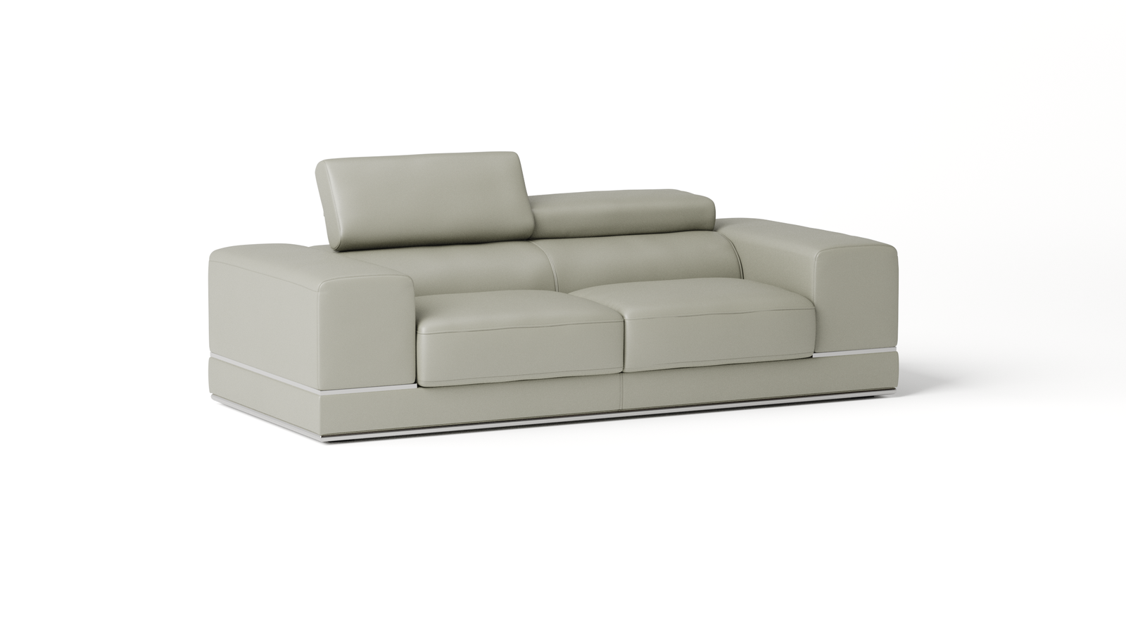 Napoleon Leather Two Seat Sofa