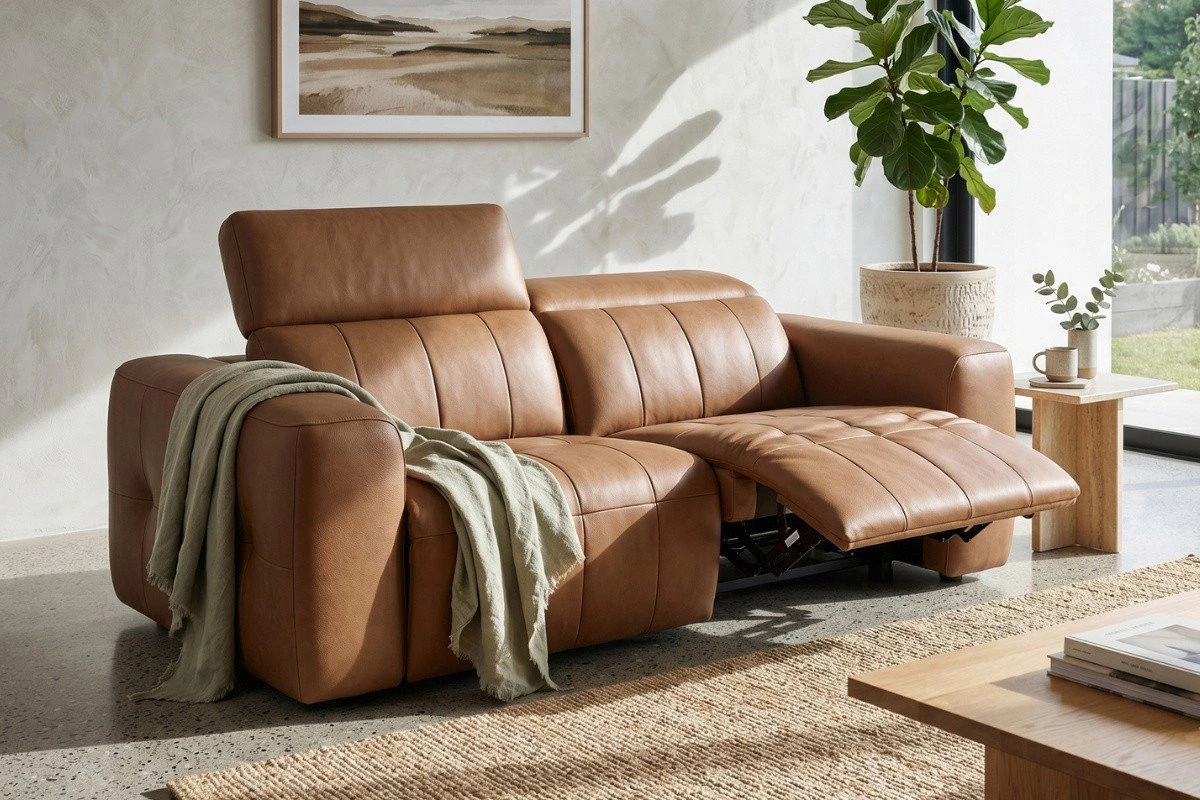 2 seater recliner sofa independent recline positions