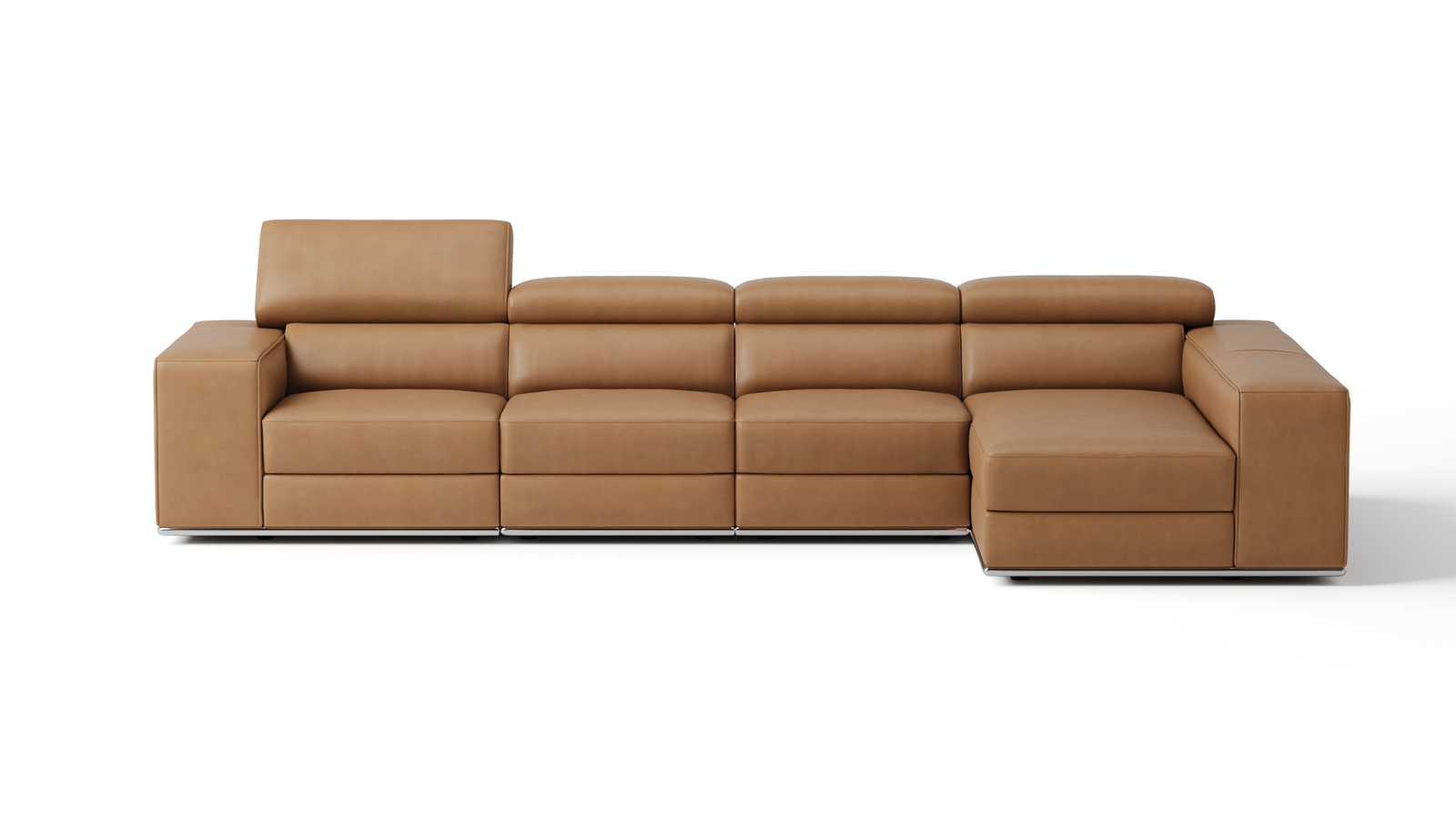 Lorenzo Leather Chaise Lounge Option B 3