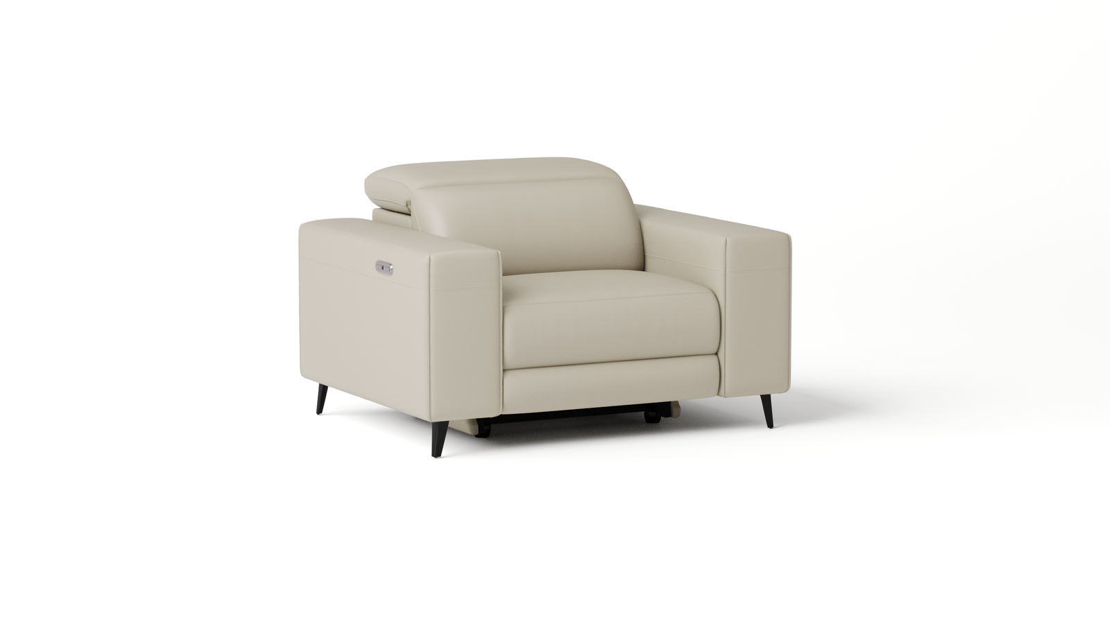 Stirling Leather Recliner Armchair
