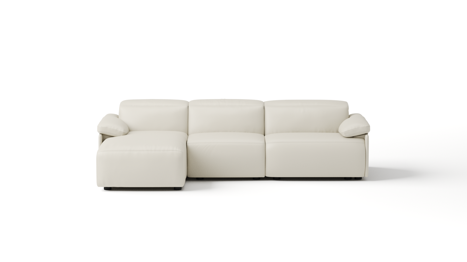 Harlow Leather Chaise Lounge Option A 4