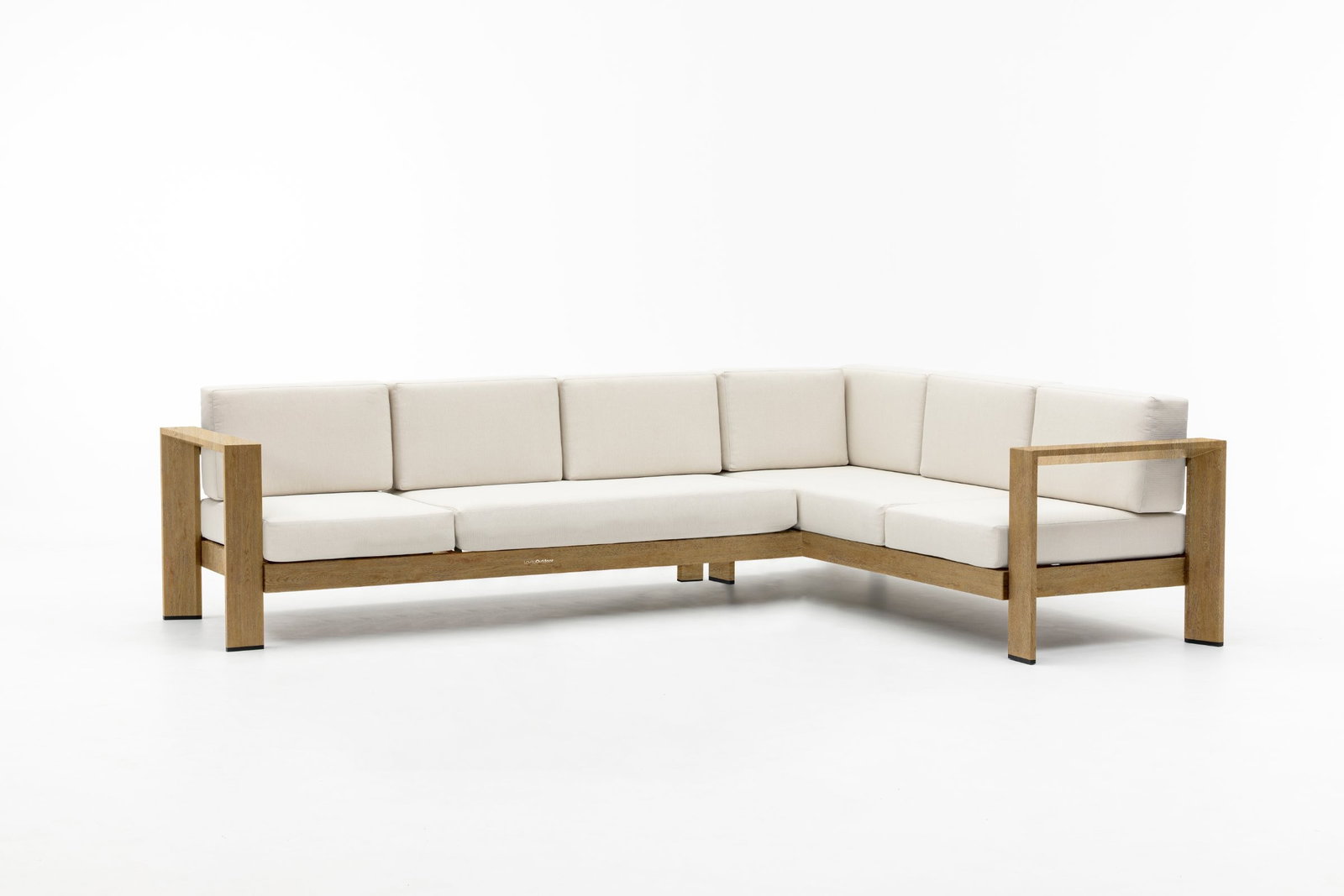 Sunwave Oak Outdoor Aluminium Corner Lounge