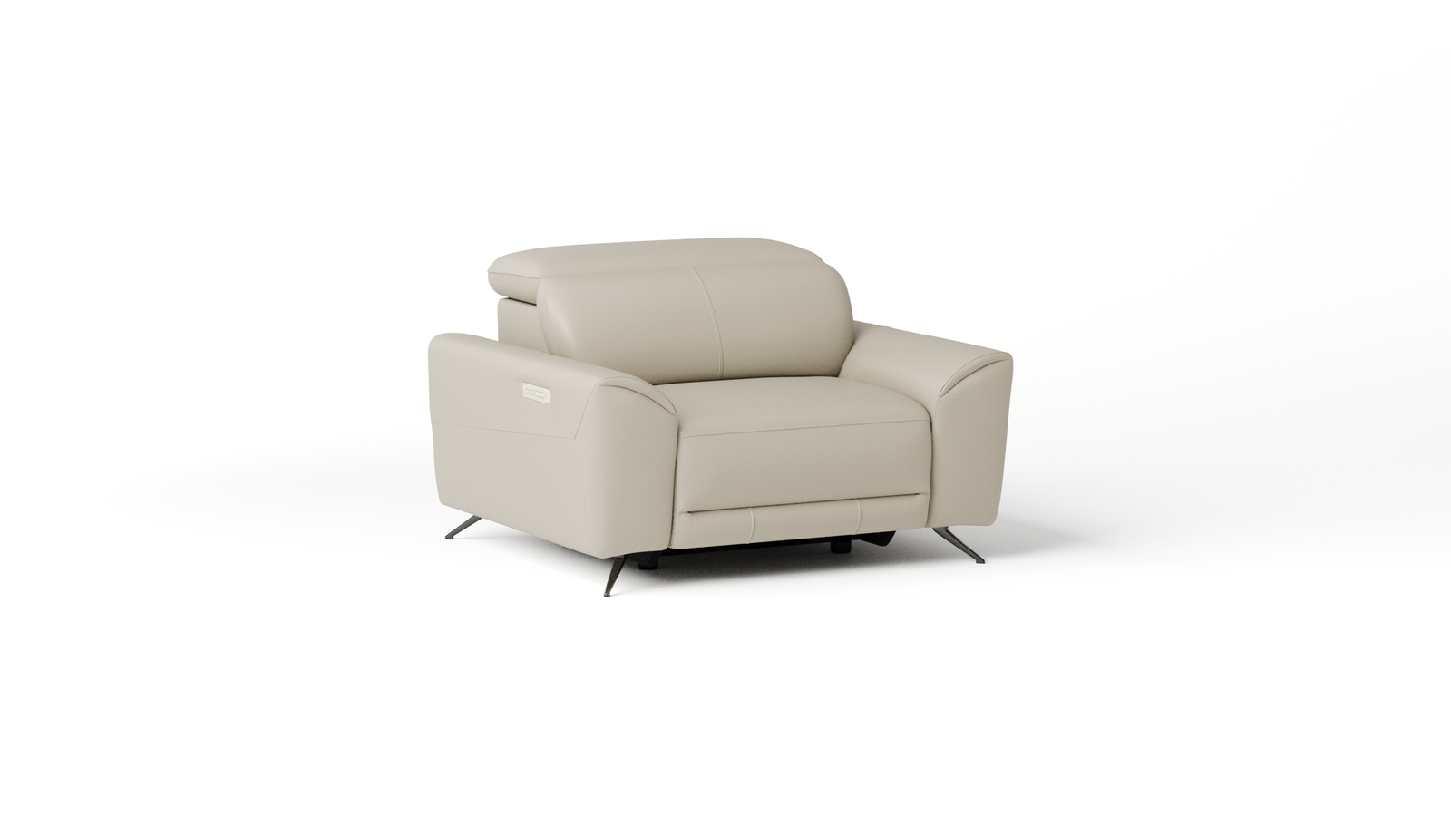 Dover Leather Recliner Armchair