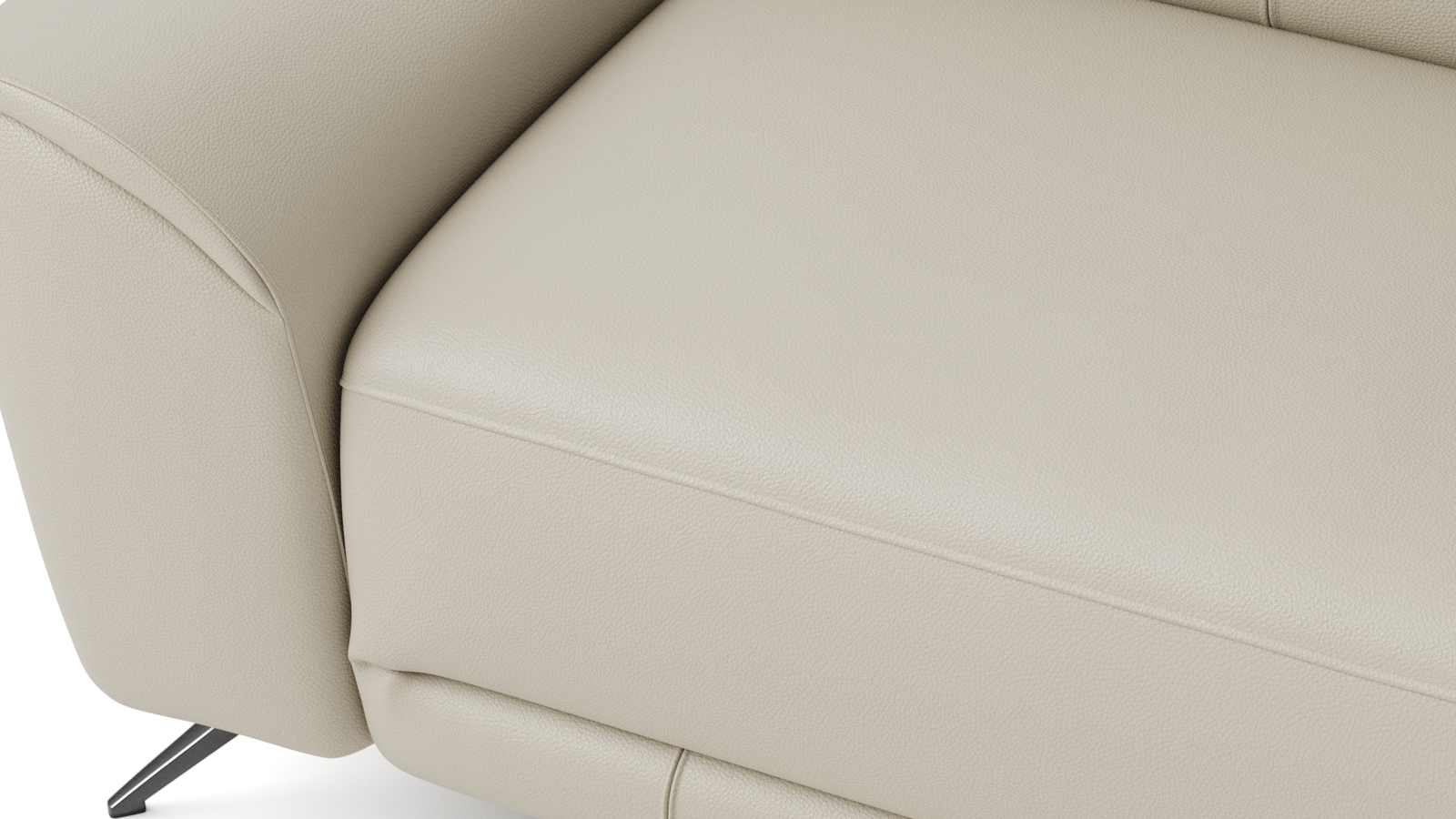 Dover Leather Corner Lounge With Terminal And Console 4