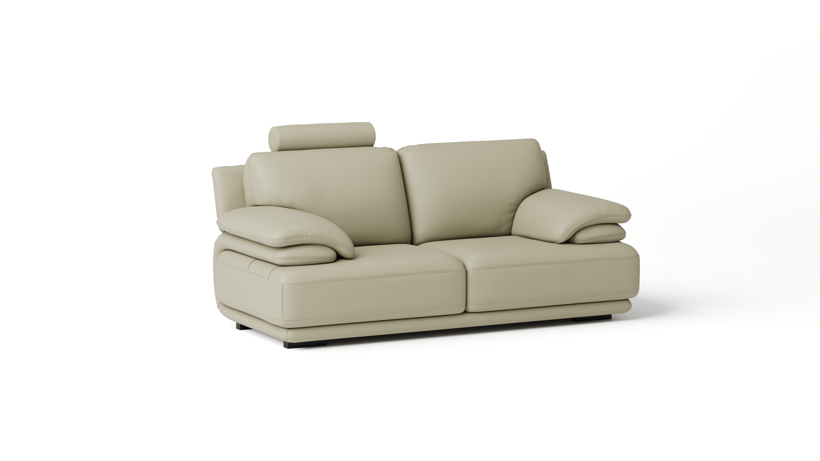Juliet Leather Two Seat Sofa
